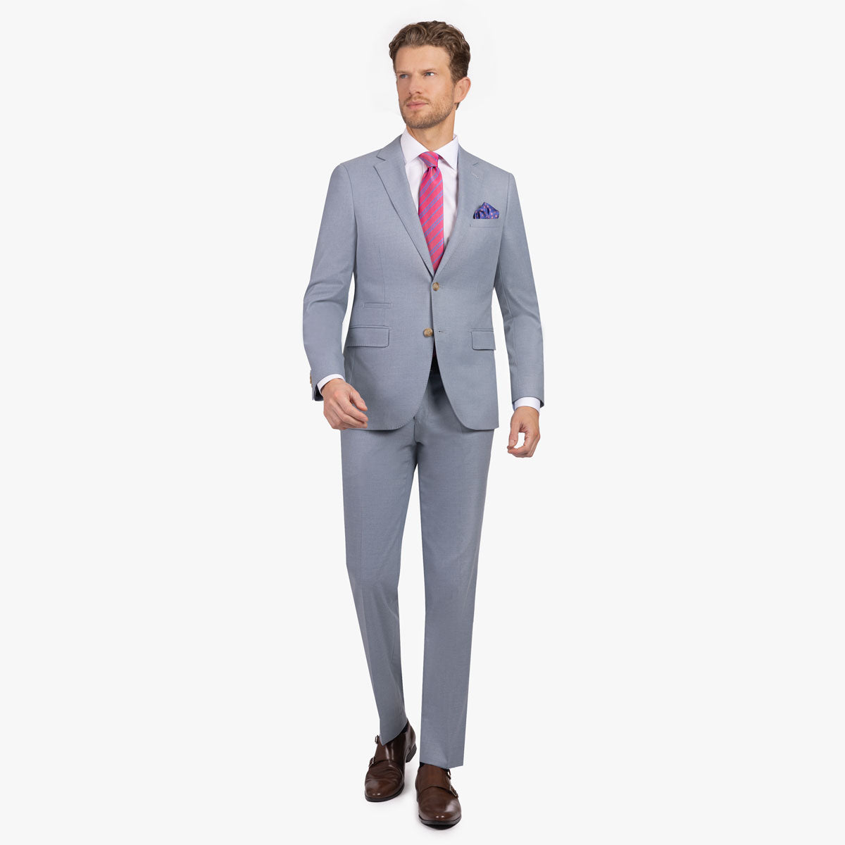 Anzug Pesaro in hellblau hellblau Bild 10