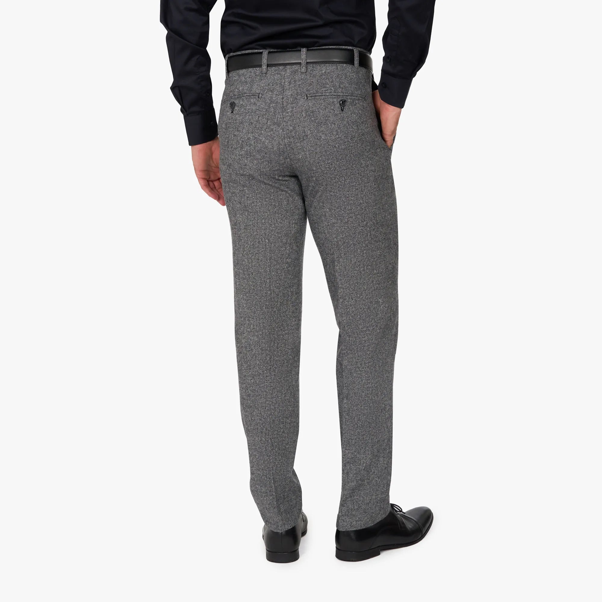 Anzug Prato in Grau aus Wolle und Polyester schwarz/gemustert Bild 4