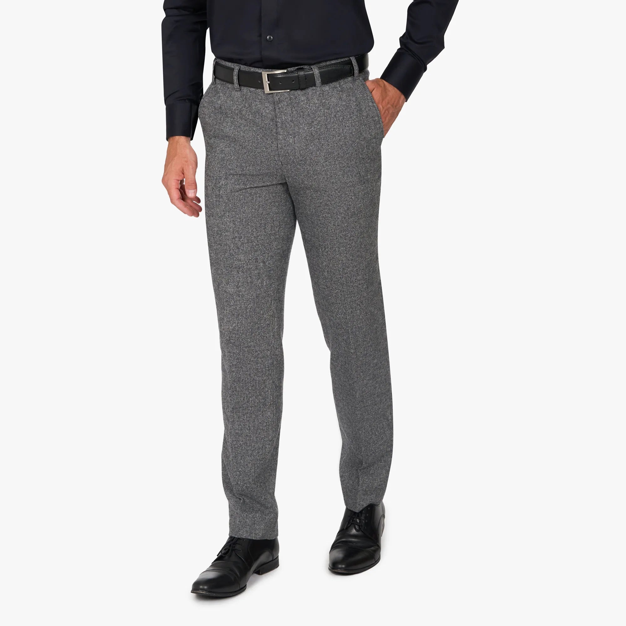 Anzug Prato in Grau aus Wolle und Polyester schwarz/gemustert Bild 9