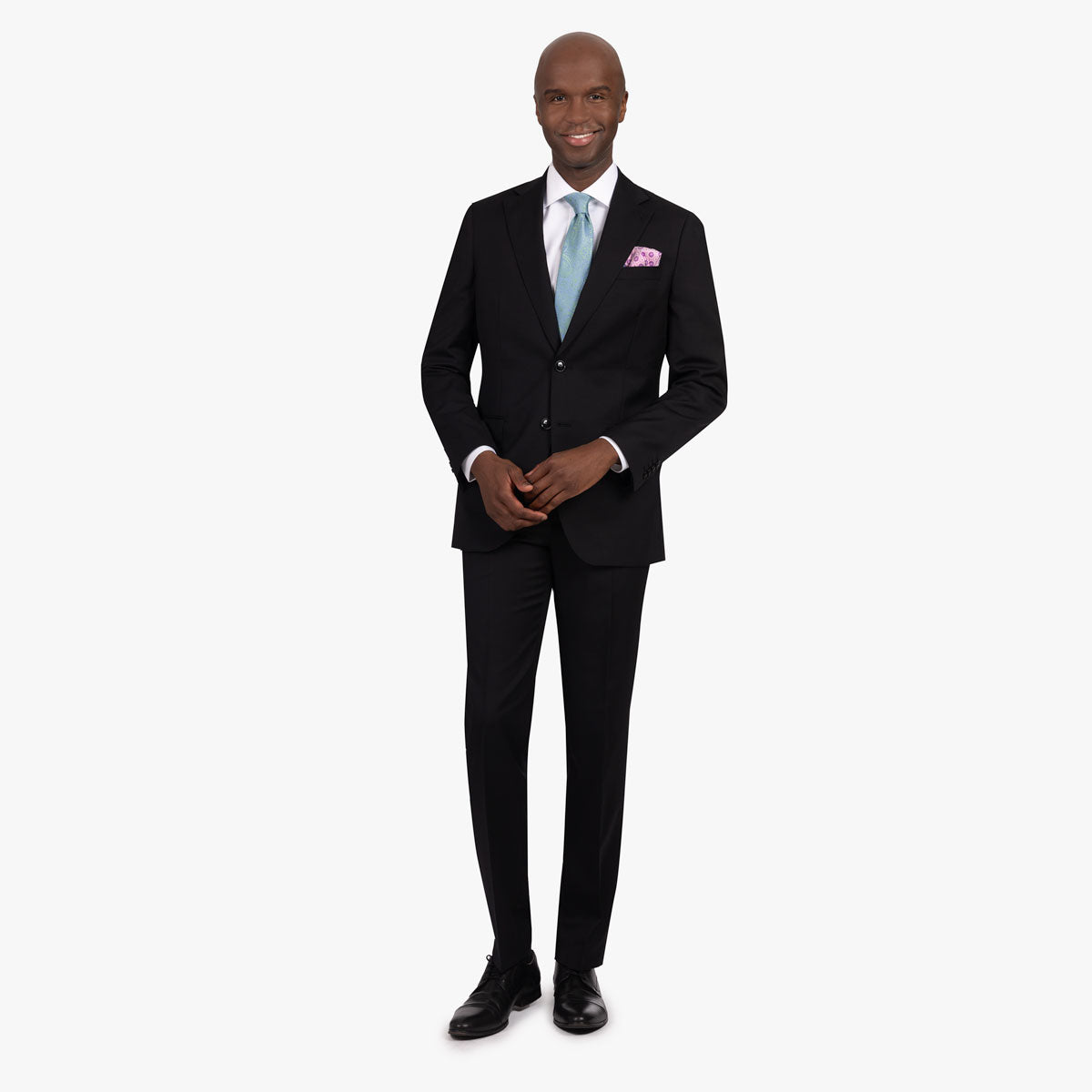 Anzug Prato mit R-Bund in schwarz schwarz Bild 1