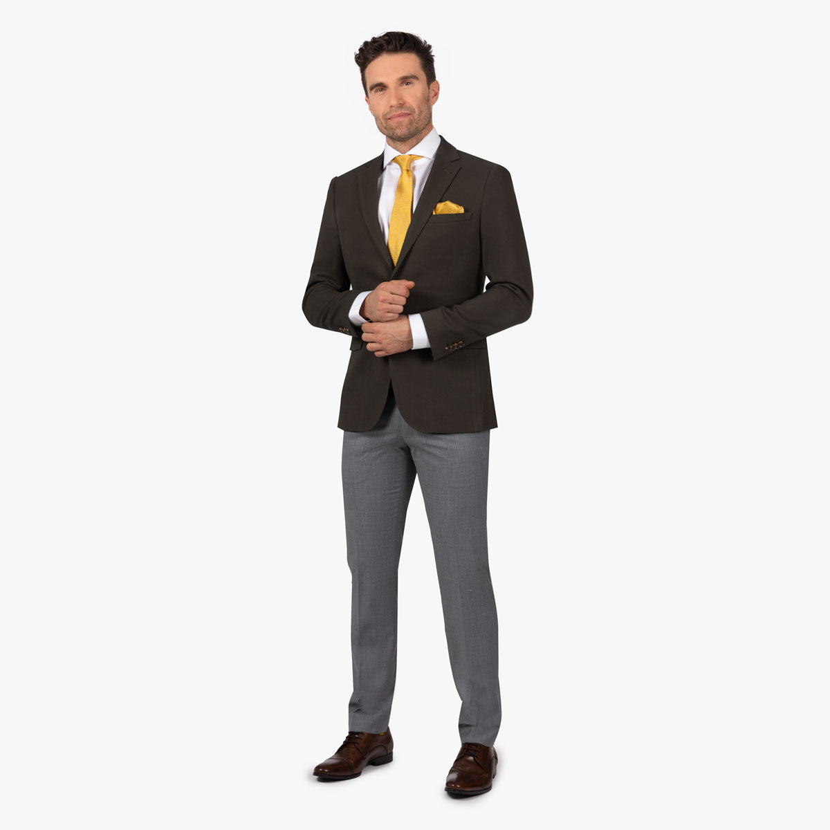 Sakko Genf in Dunkelgrün dkl. grün Bild 2