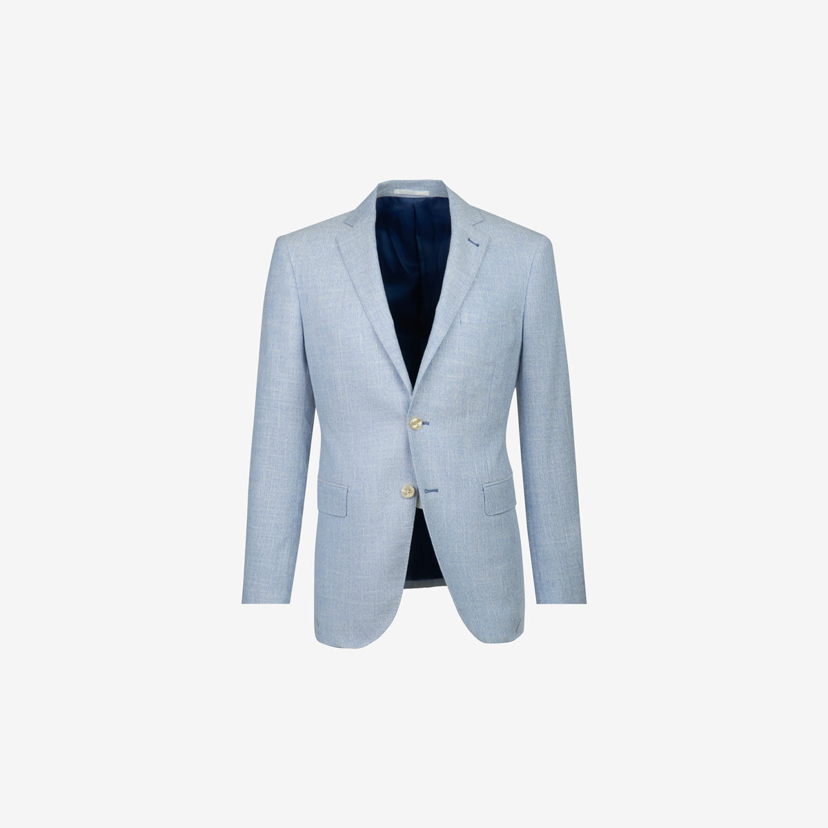 Sakko Genf in hellblau meliert hellblau Bild 4