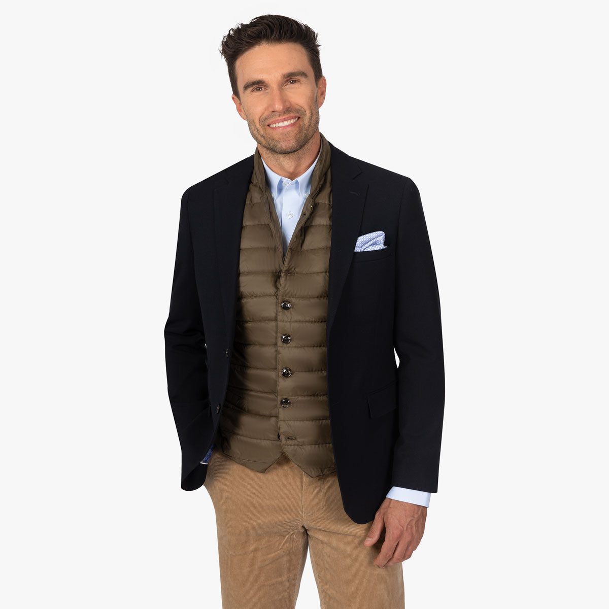 Sakko Pesaro in Dunkelblau dkl. blau Bild 1