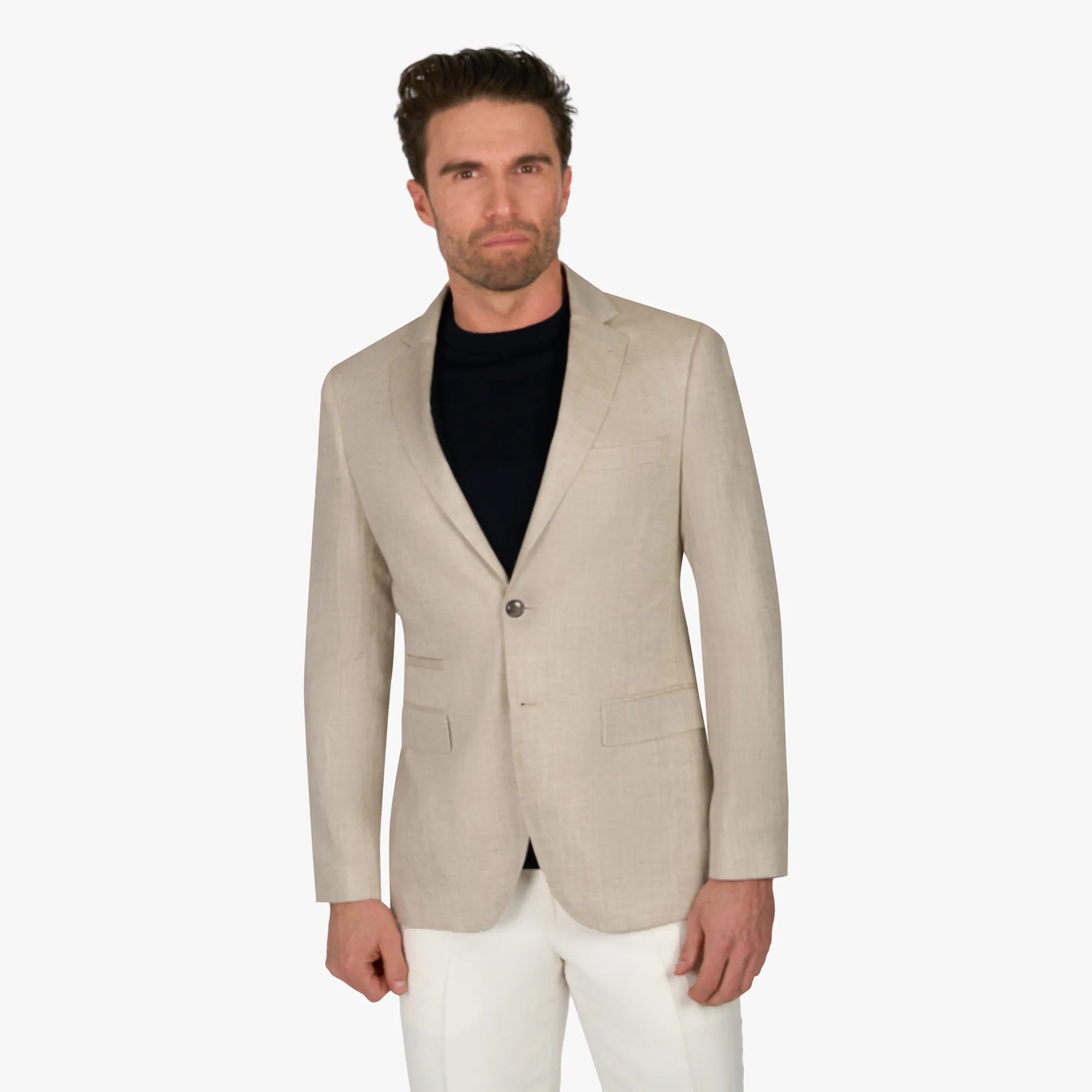 Sakko Pesaro mit Struktur in beige beige/gemustert Bild 1