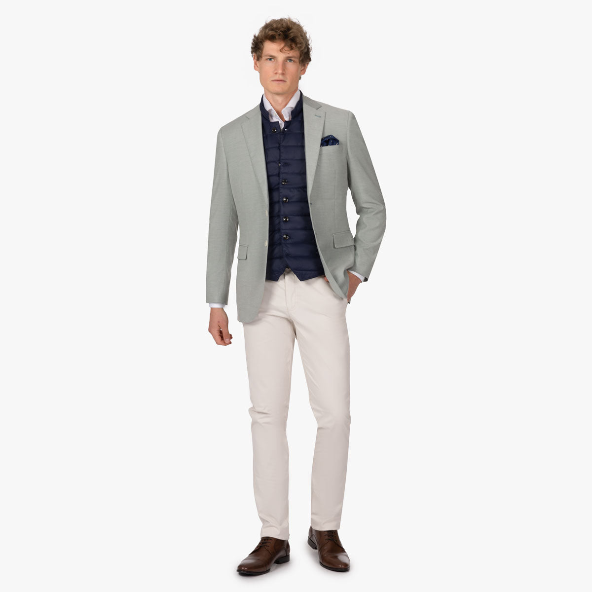 Sakko Prato in einem leichten Grün grün Bild 3