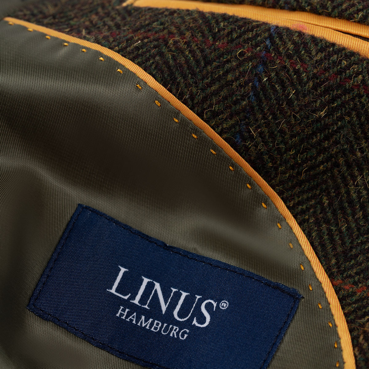 Sakko Prato mit dezentem Karo in Grün grün Bild 4