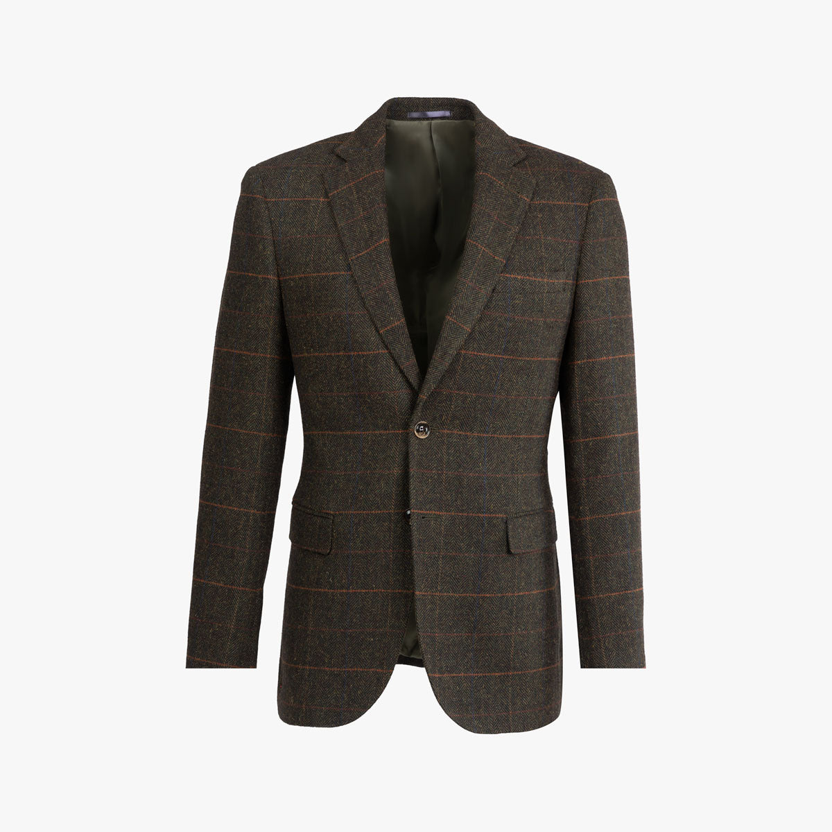 Sakko Prato mit dezentem Karo in Grün grün Bild 5