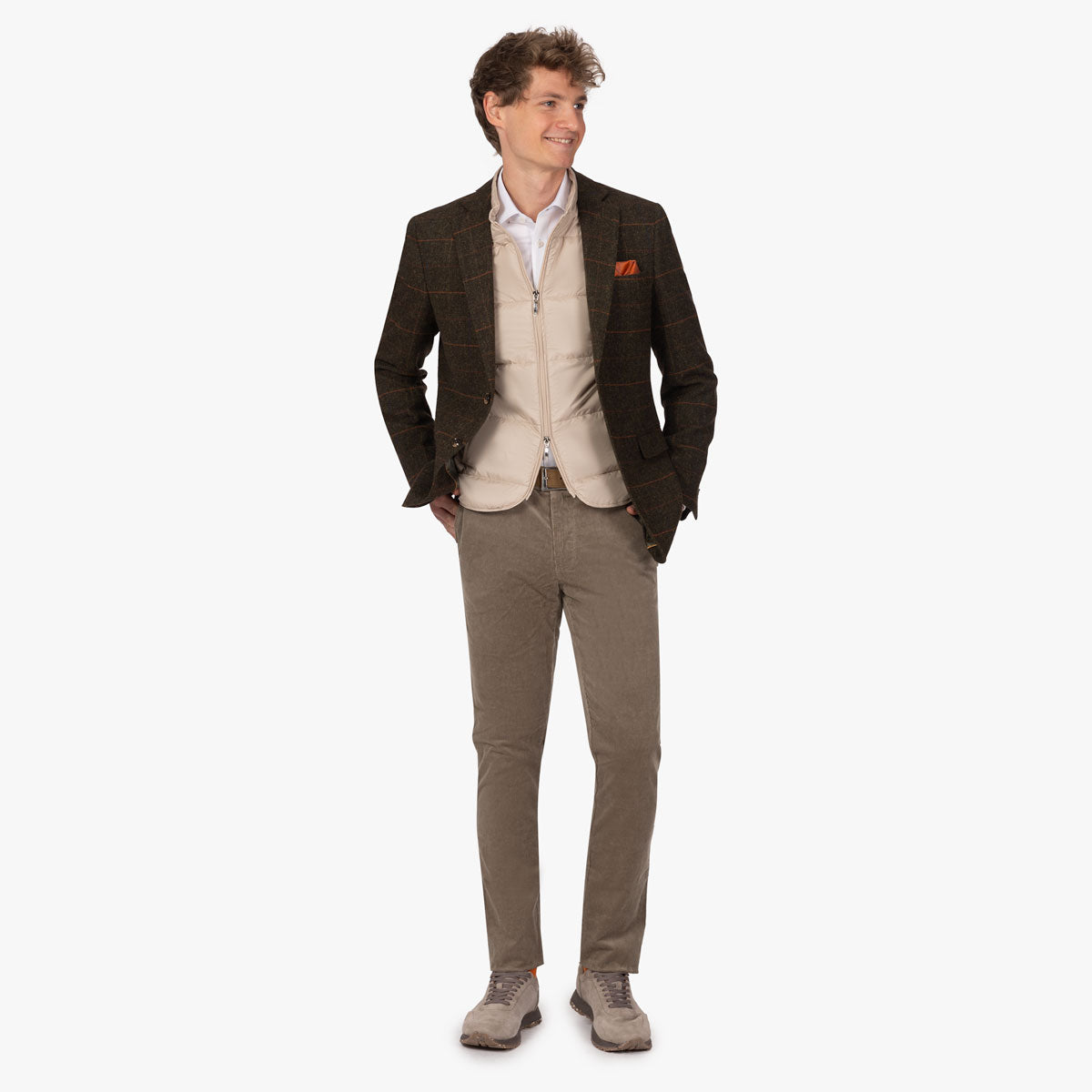 Sakko Prato mit dezentem Karo in Grün grün Bild 8