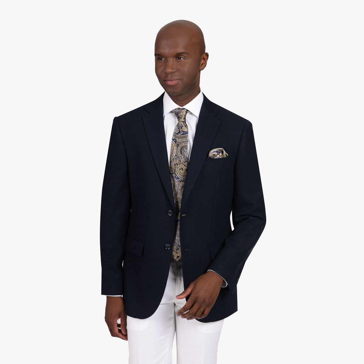 Sakko Prato mit Struktur in Dunkelblau dkl. blau Bild 1