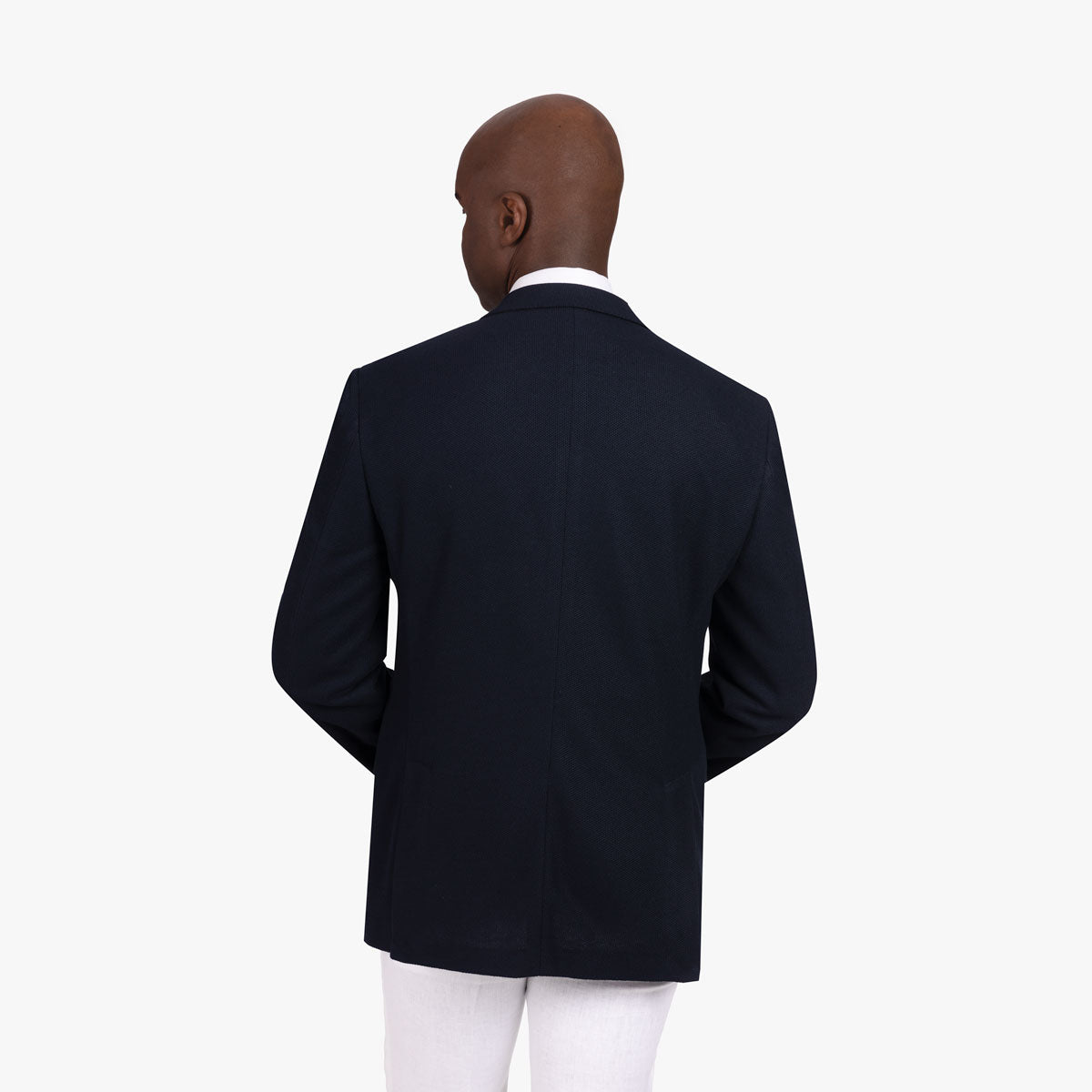 Sakko Prato mit Struktur in Dunkelblau dkl. blau Bild 2