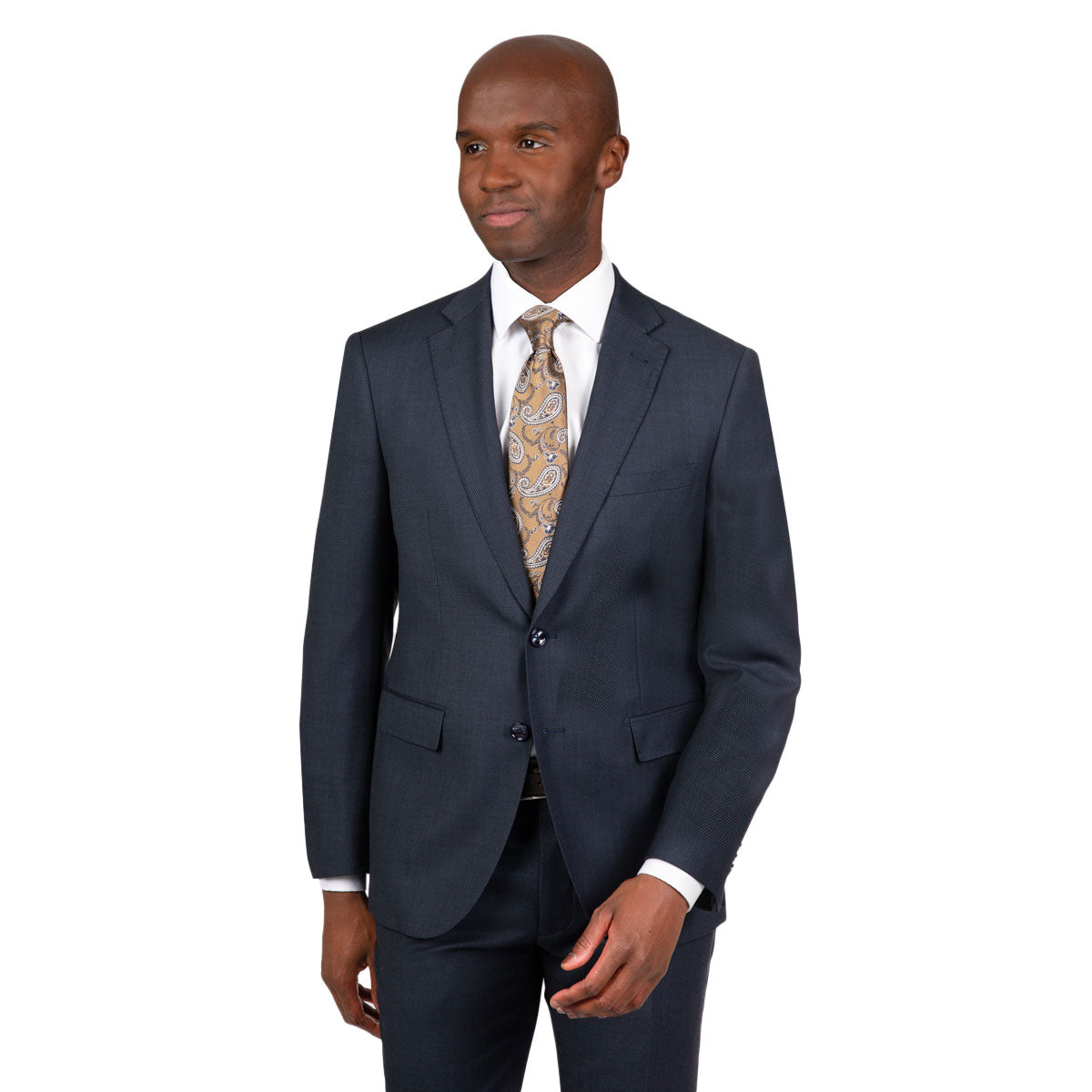 Mann im eleganten Anzug.