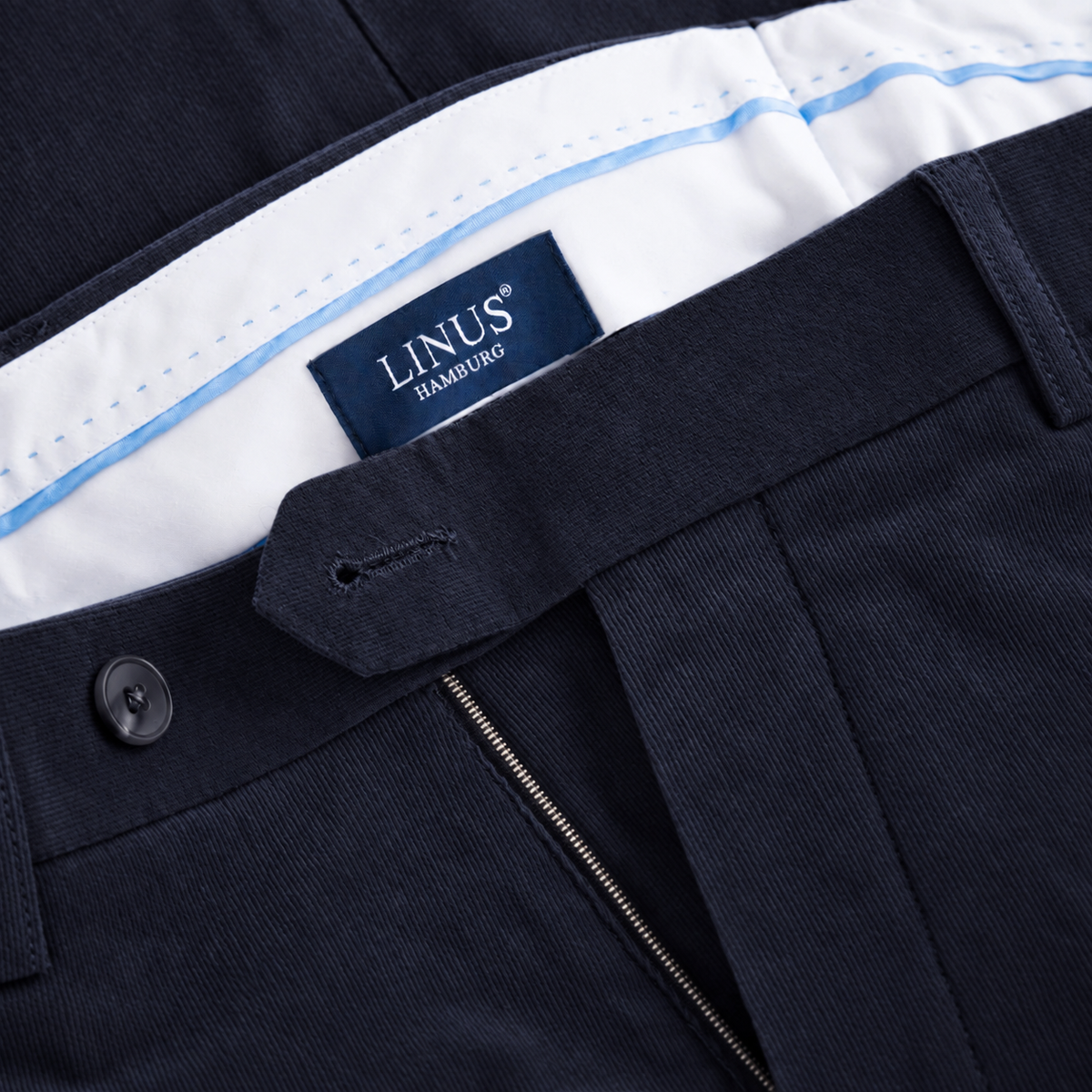 Baukastenhose Siena aus Feincord in Dunkelblau dkl. blau Bild 3