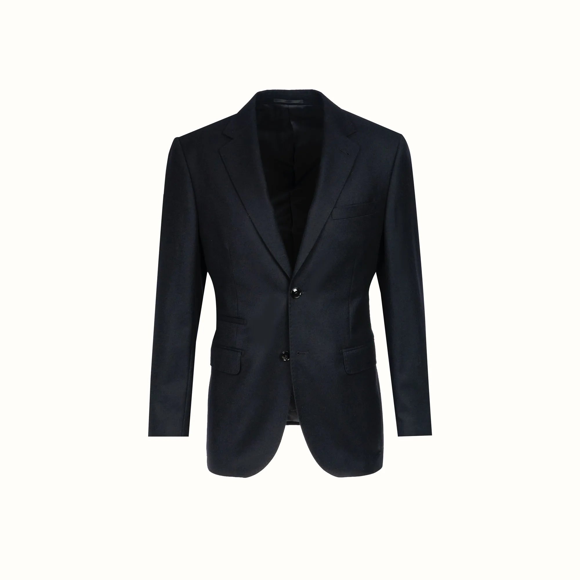 Baukastensakko Pesaro in Schwarz aus Super 100`s Schurwolle schwarz Bild 4