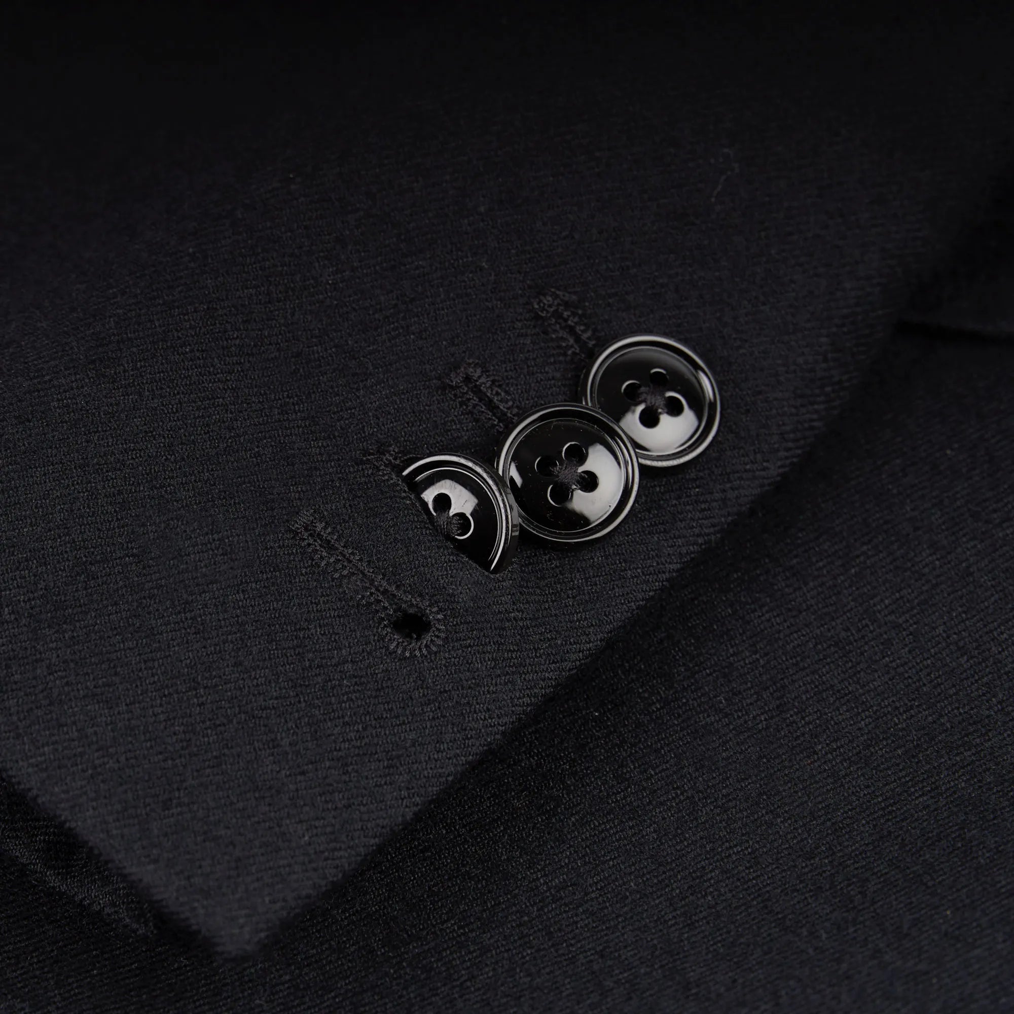 Baukastensakko Pesaro in Schwarz aus Super 100`s Schurwolle schwarz Bild 7