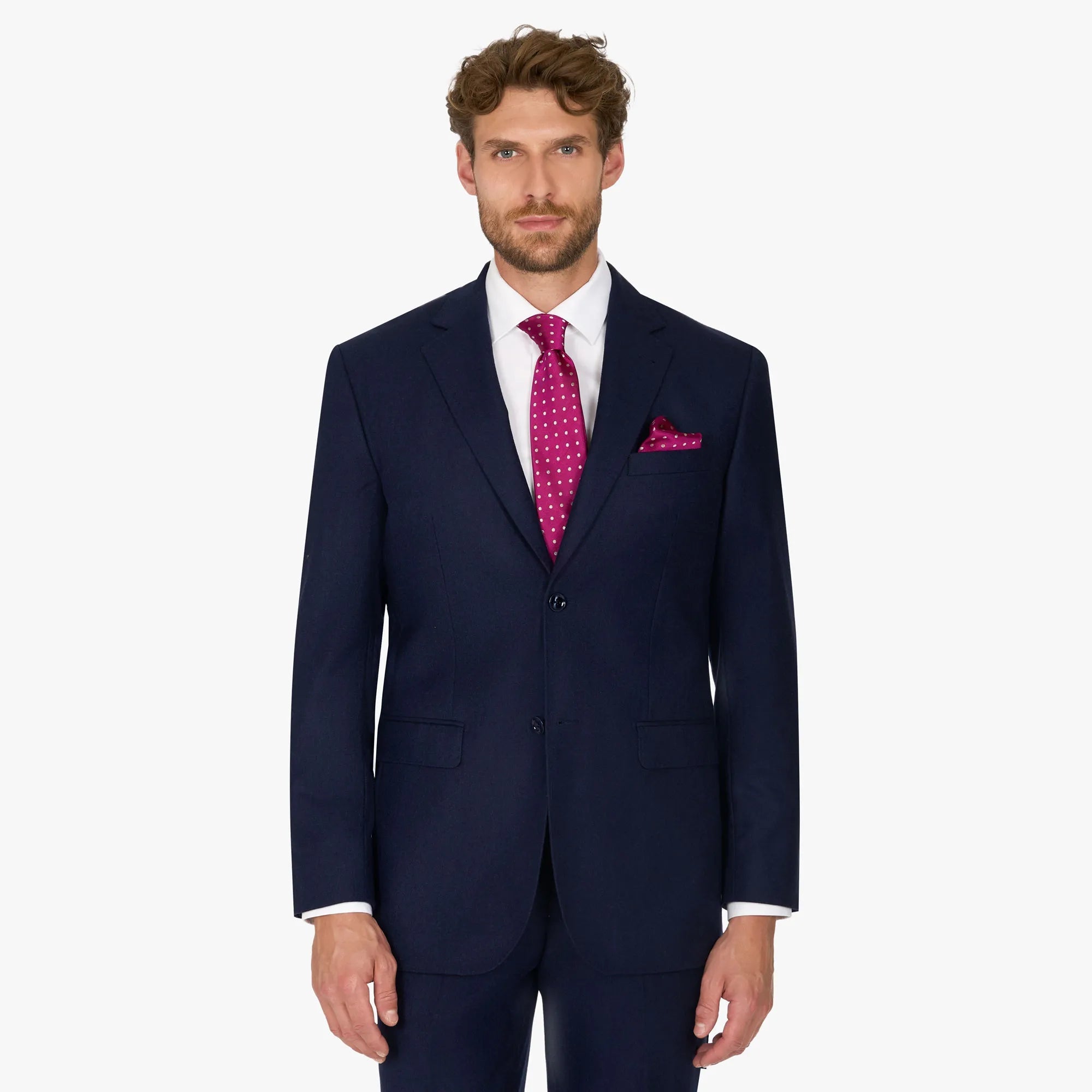 Baukastensakko Prato in Dunkelblau aus Super 100`s Schurwolle dkl. blau Bild 1