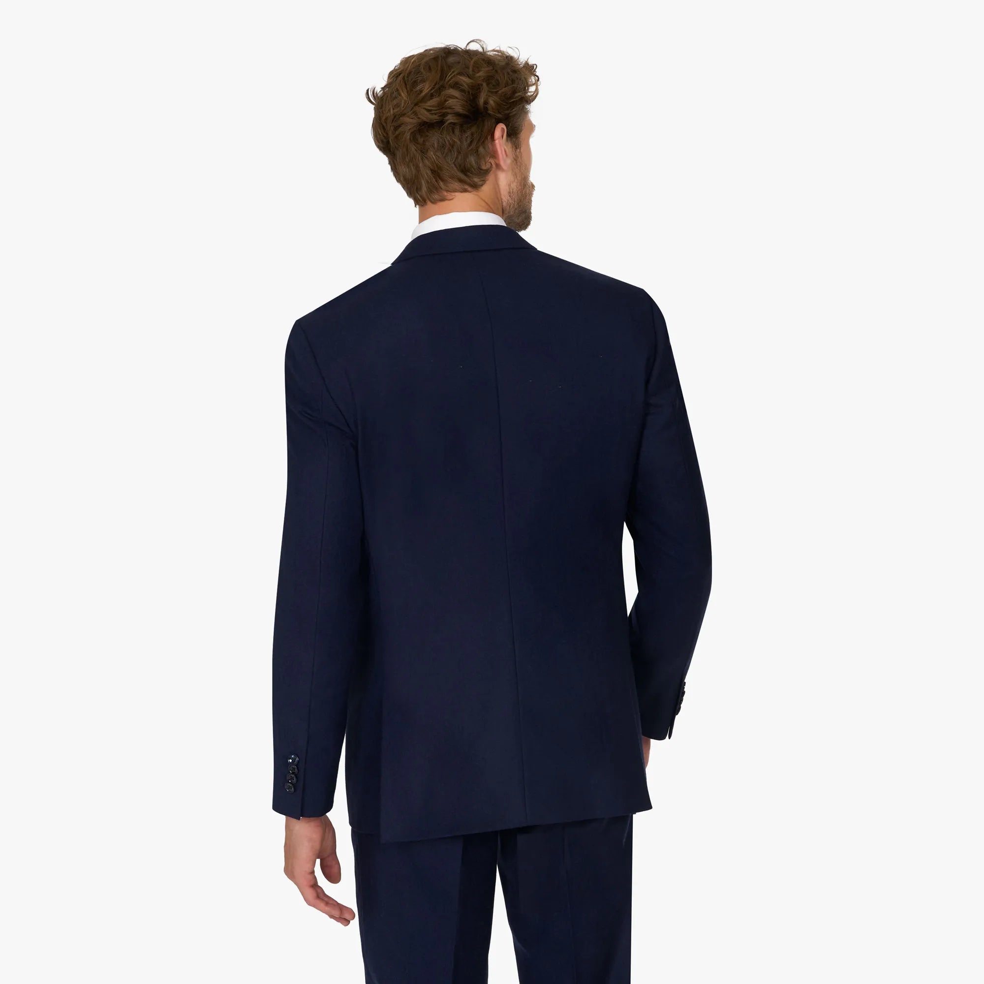 Baukastensakko Prato in Dunkelblau aus Super 100`s Schurwolle dkl. blau Bild 2