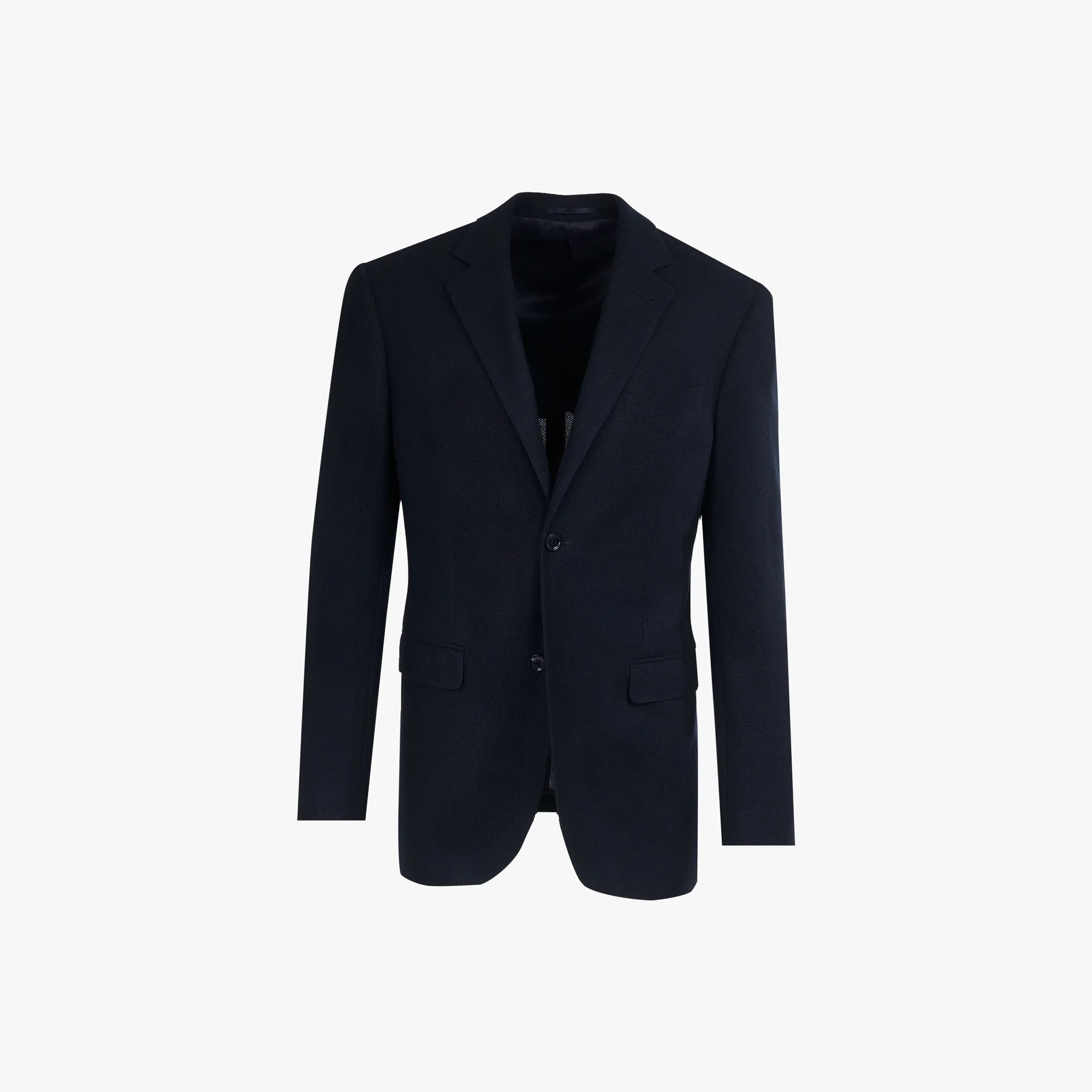 Sakko Prato in Dunkelblau aus Waffelpiqué dkl. blau Bild 6