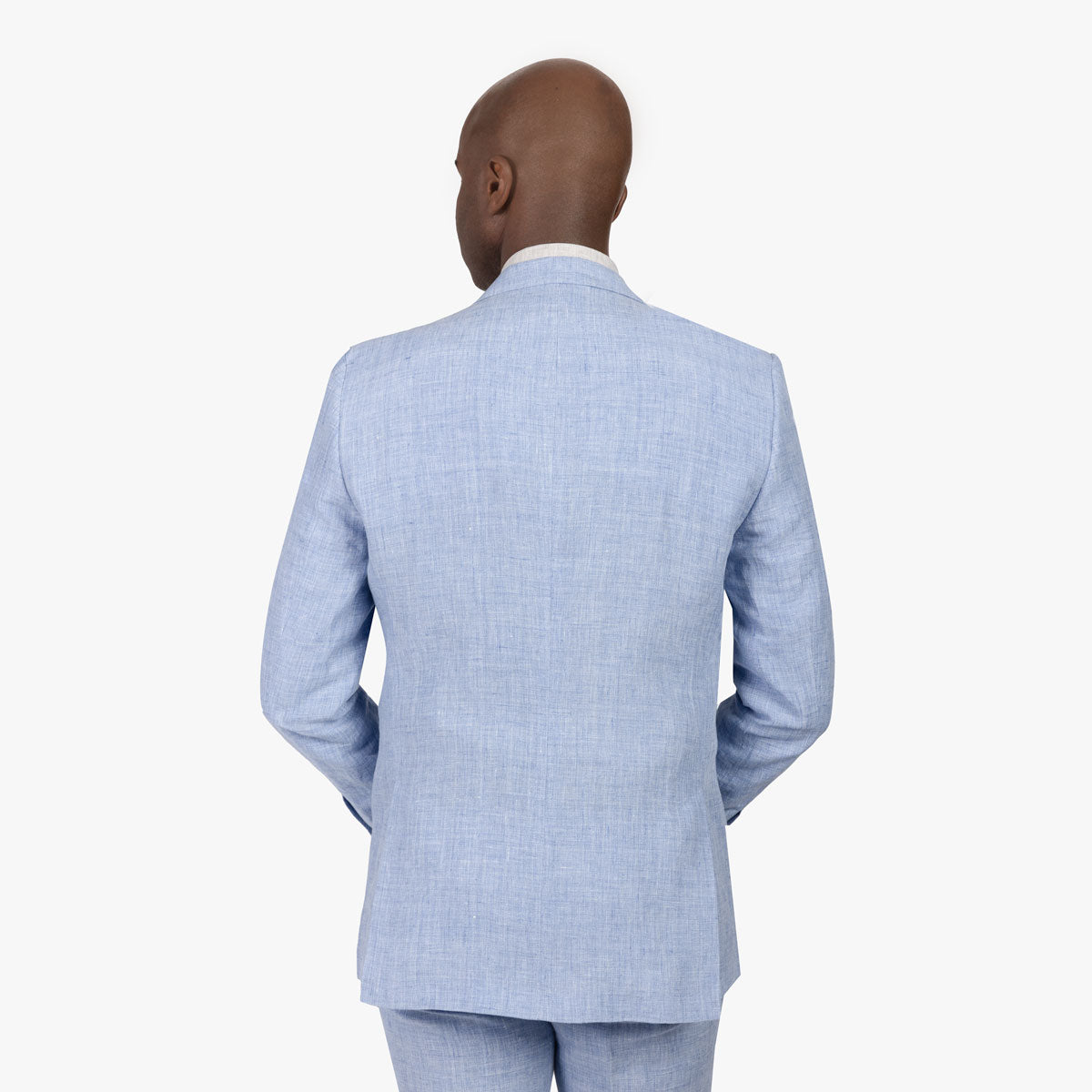 Baukastensakko Prato aus Leinen in hellblau hellblau Bild 2