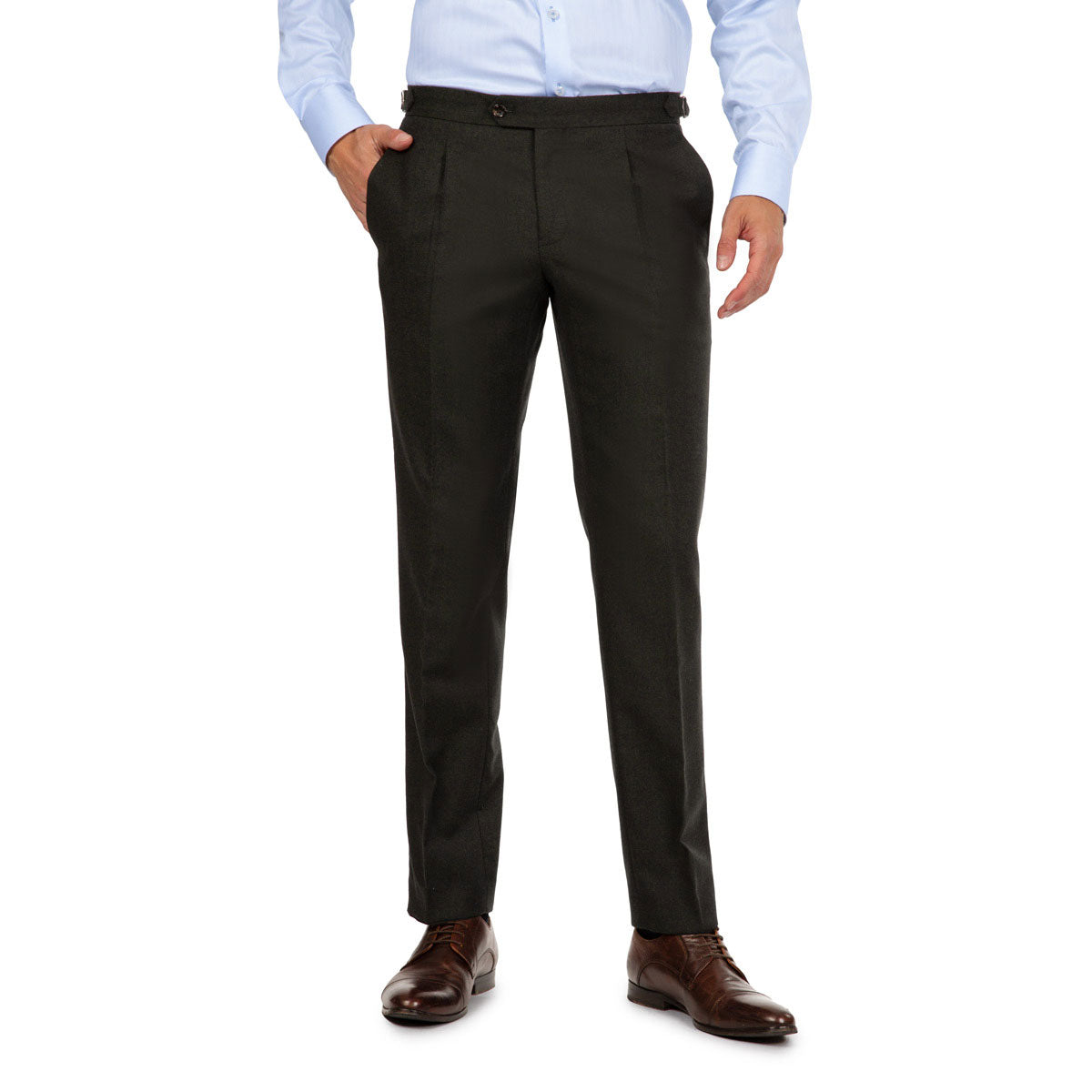 Anzug Pesaro/N mit Side Adjusters in dunkelgrün dkl. grün Bild 5