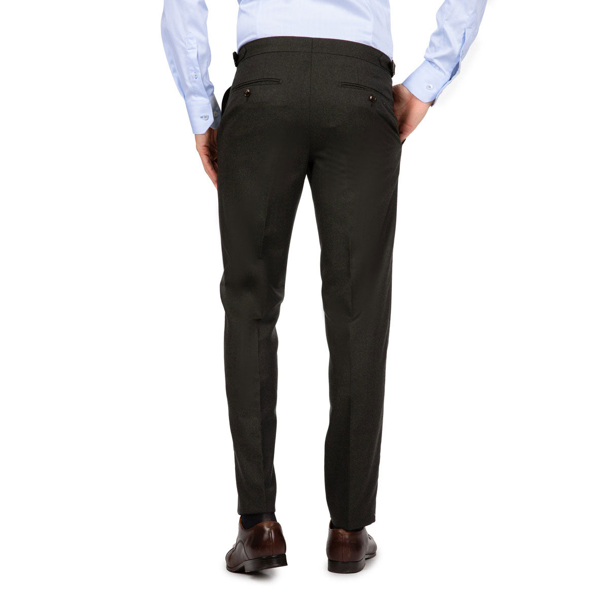 Anzug Pesaro/N mit Side Adjusters in dunkelgrün dkl. grün Bild 7