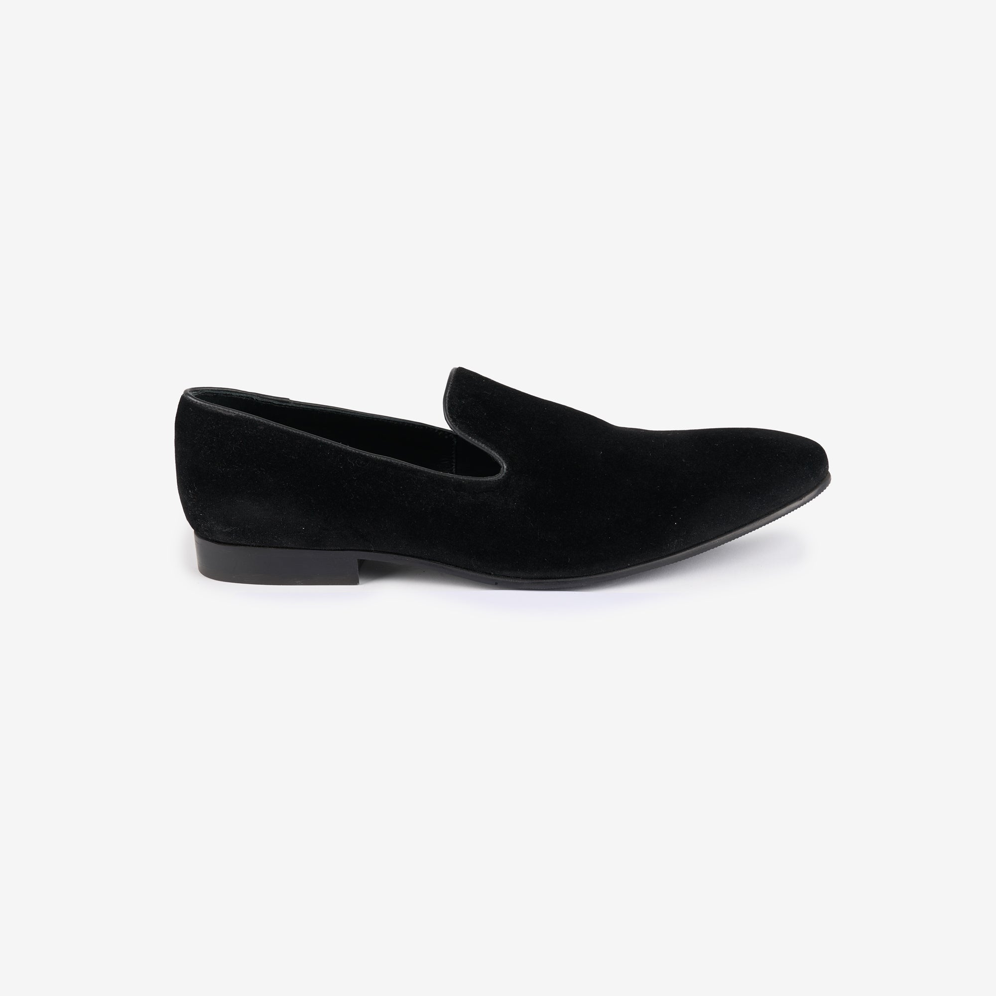 Smoking Loafer aus Samt in Schwarz schwarz Bild 2