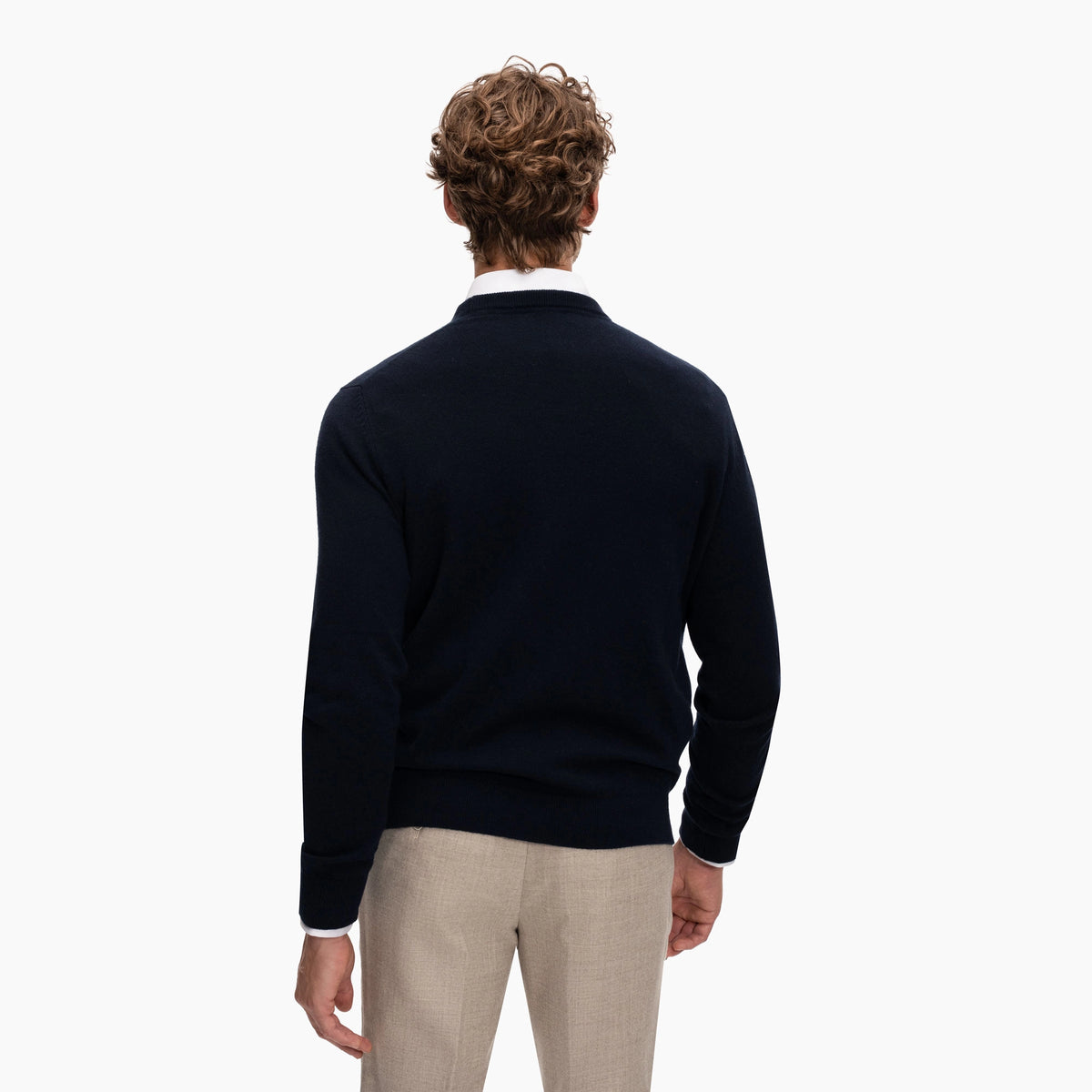 Kaschmirpullover in Dunkelblau PE25068-New Navy Bild 2