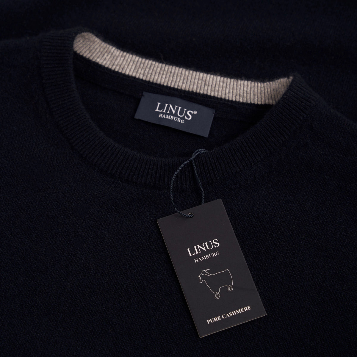 Kaschmirpullover in Dunkelblau PE25068-New Navy Bild 4