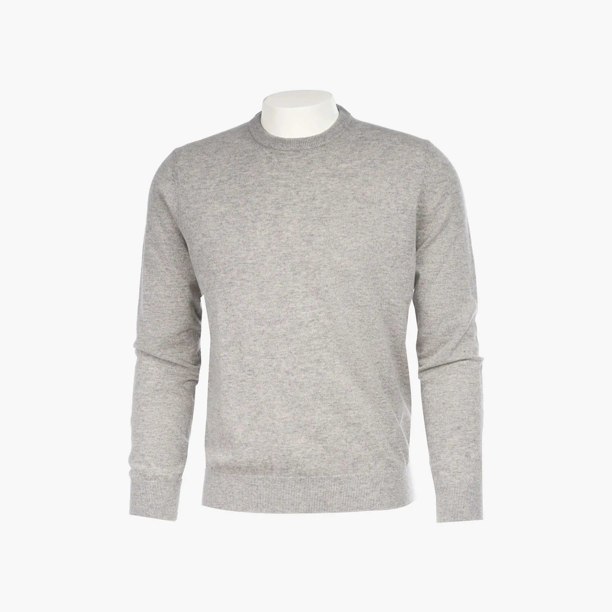 Kaschmirpullover in Hellgrau PE25113-Mist Bild 3