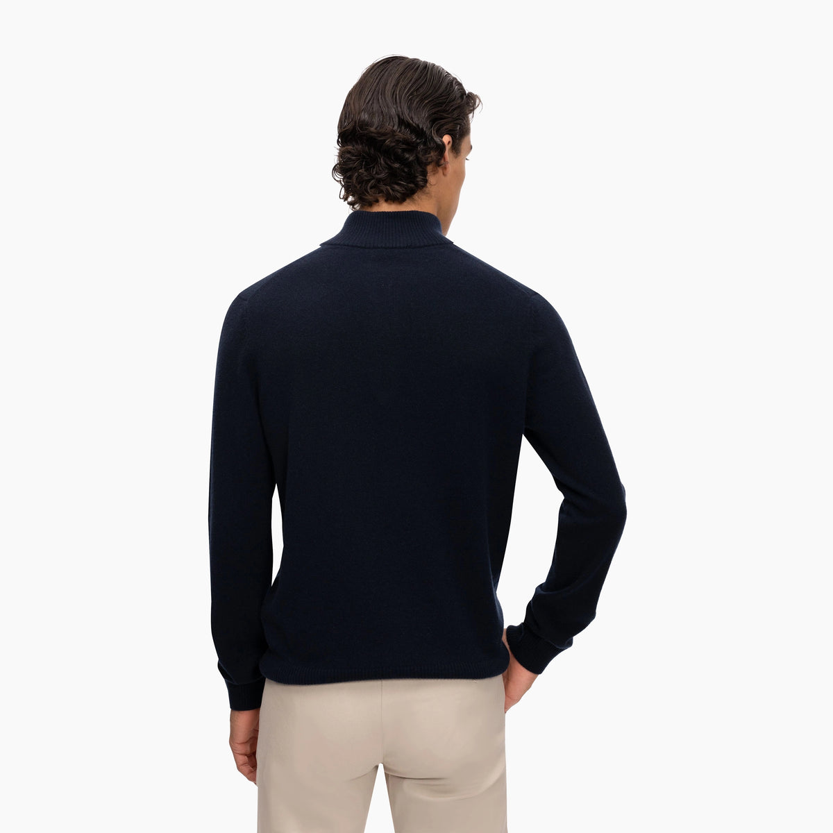 Kaschmirpullover Troya in Navyblau PE25068-New Navy Bild 2