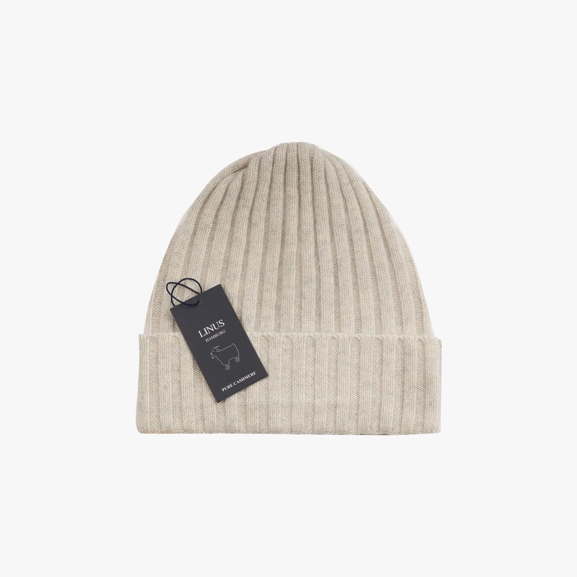 Mütze aus Kaschmir in Off White 25615 Bild 1