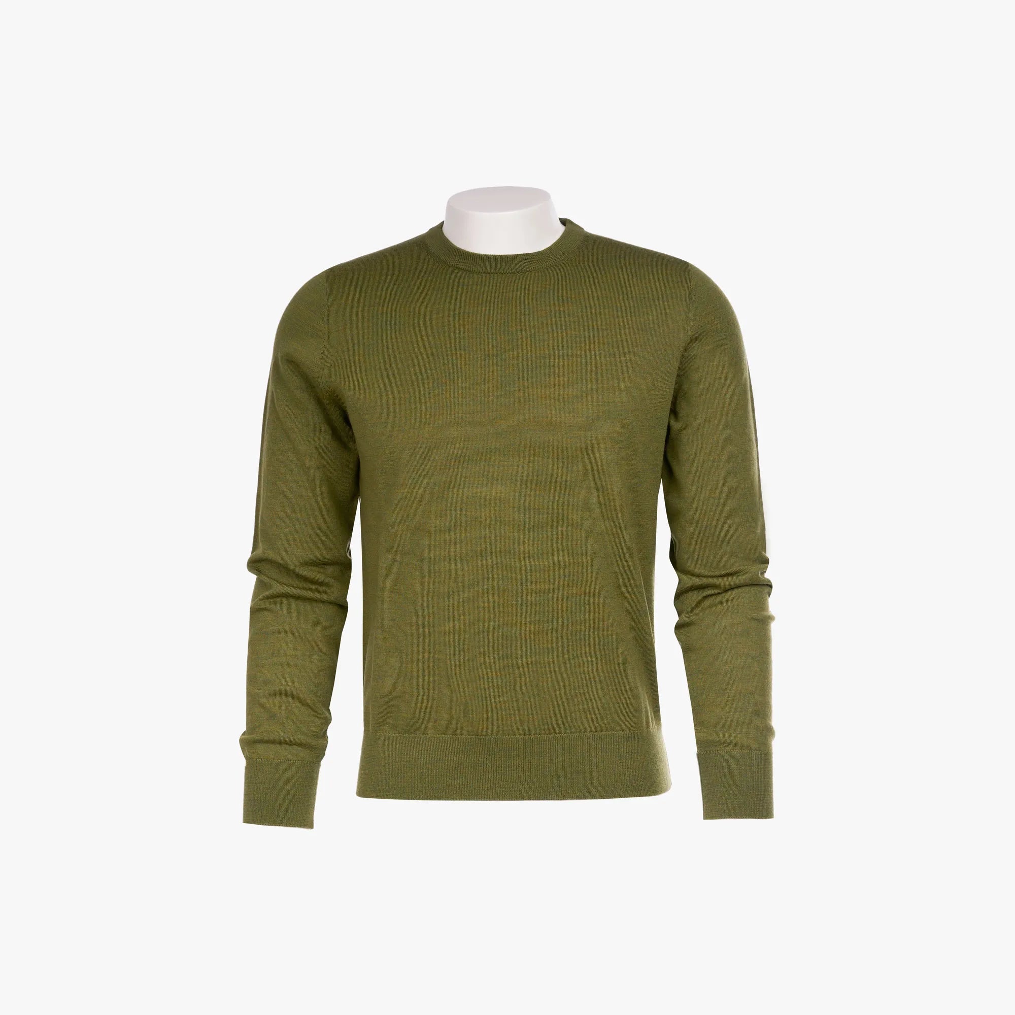 Pullover aus Schurwolle in Grün grün Bild 3