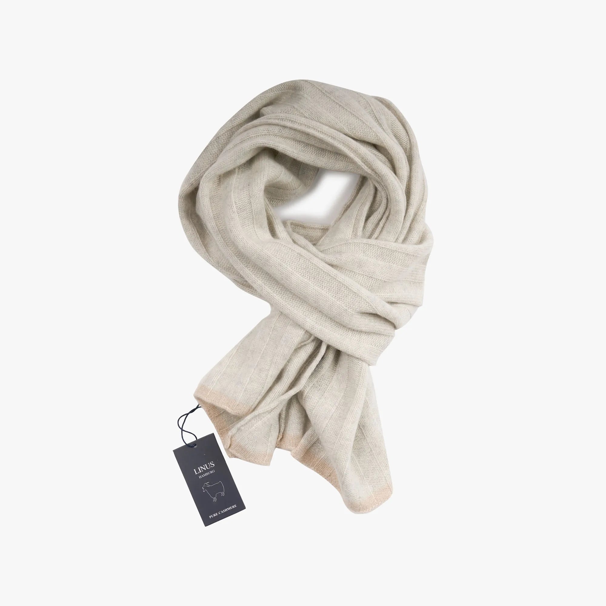 Schal aus Kaschmir in Off White 25615/25066 Bild 1