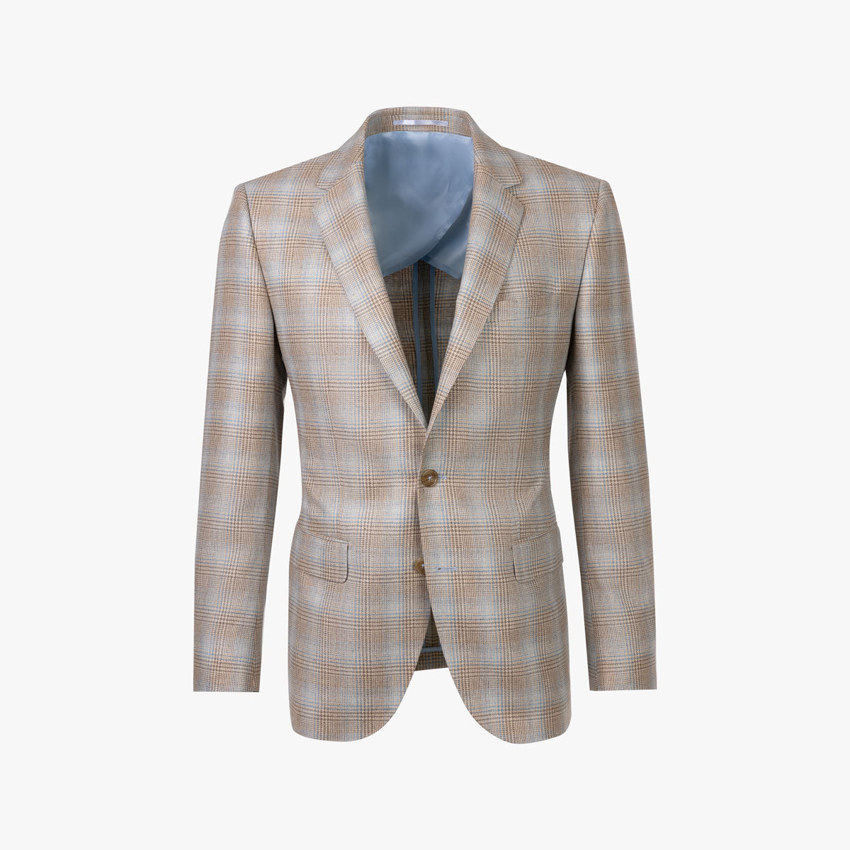 Anzug Prato mit Karo in beige hellblau beige/karo Bild 6