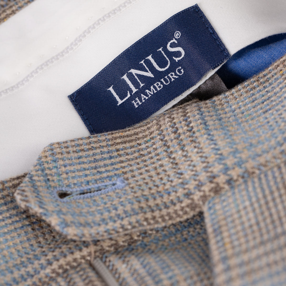 Anzug Prato mit Karo in beige hellblau beige/karo Bild 7