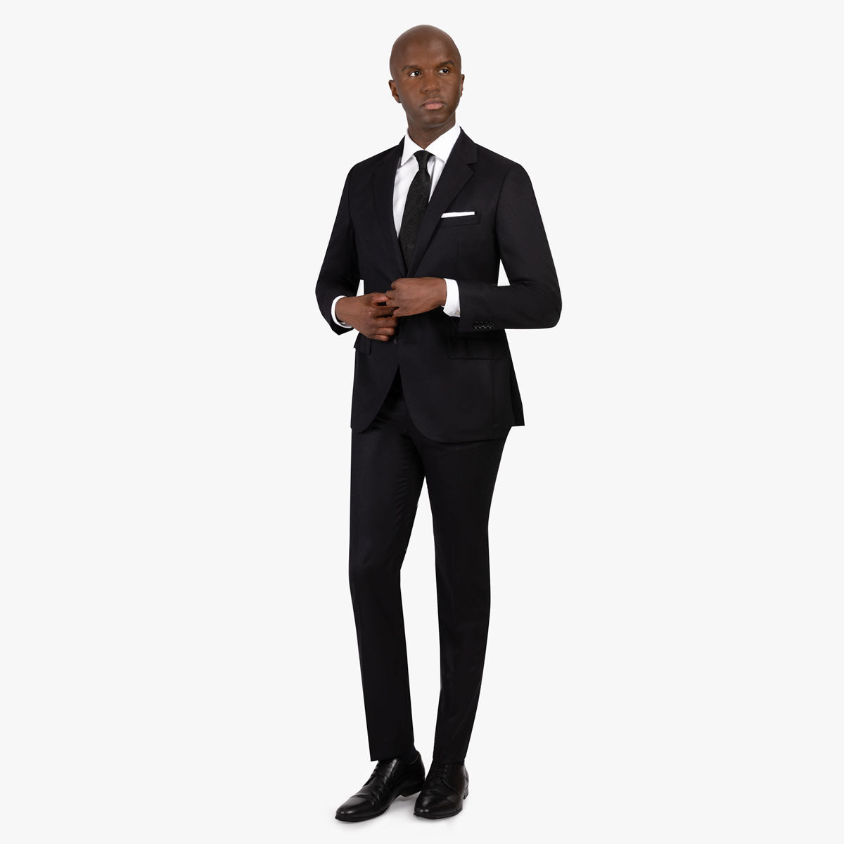 Baukastensakko Genf aus Schurwolle in Schwarz schwarz Bild 8