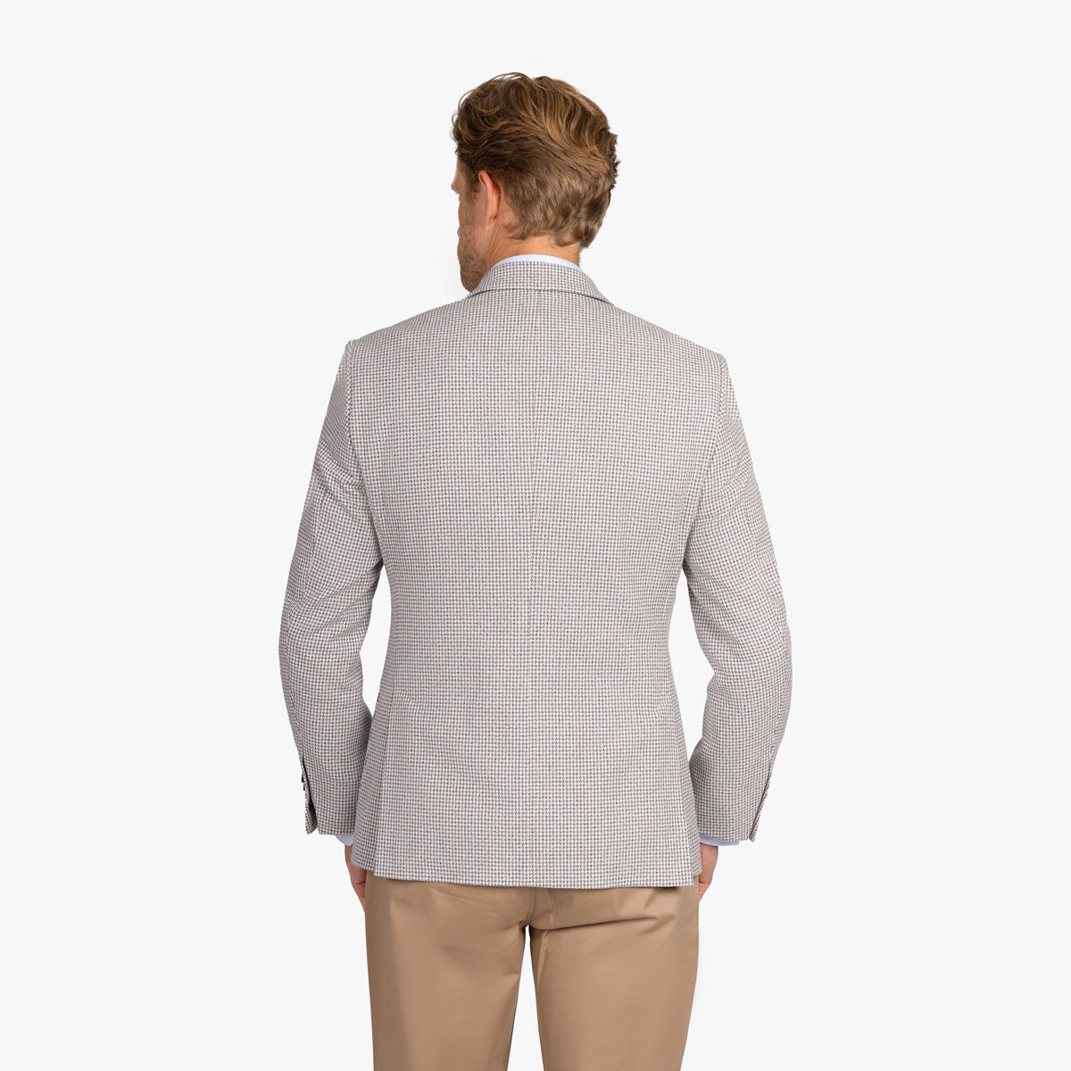 Sakko Havanna/I mit Hahnentrittmuster in beige beige/gemustert Bild 2