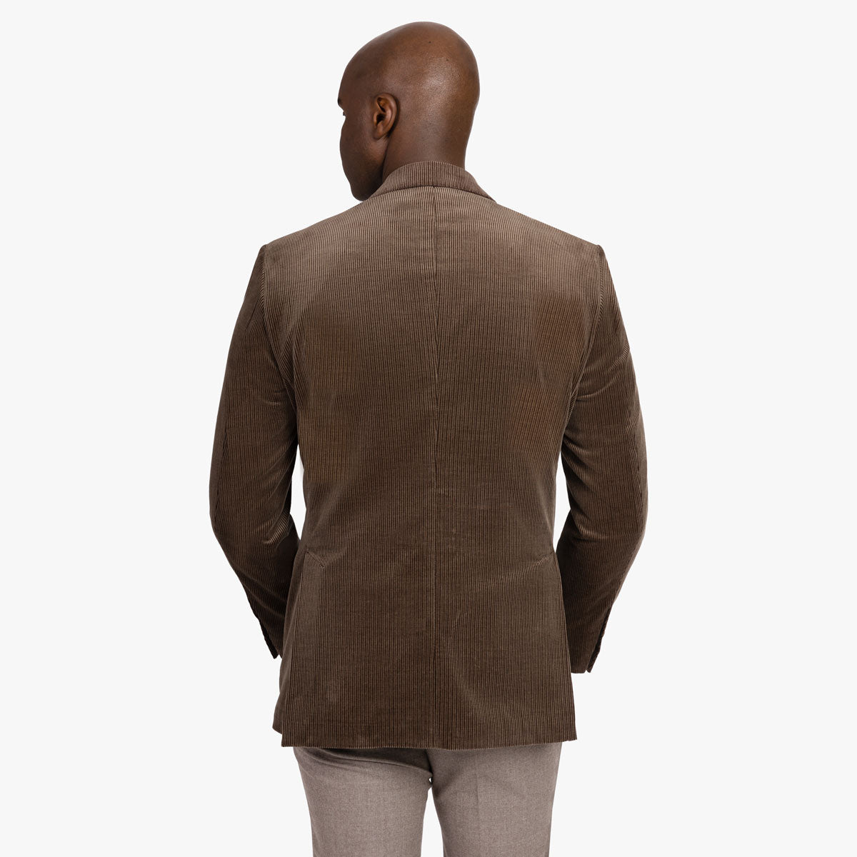 Sakko Prato aus Feincord in braun braun Bild 3