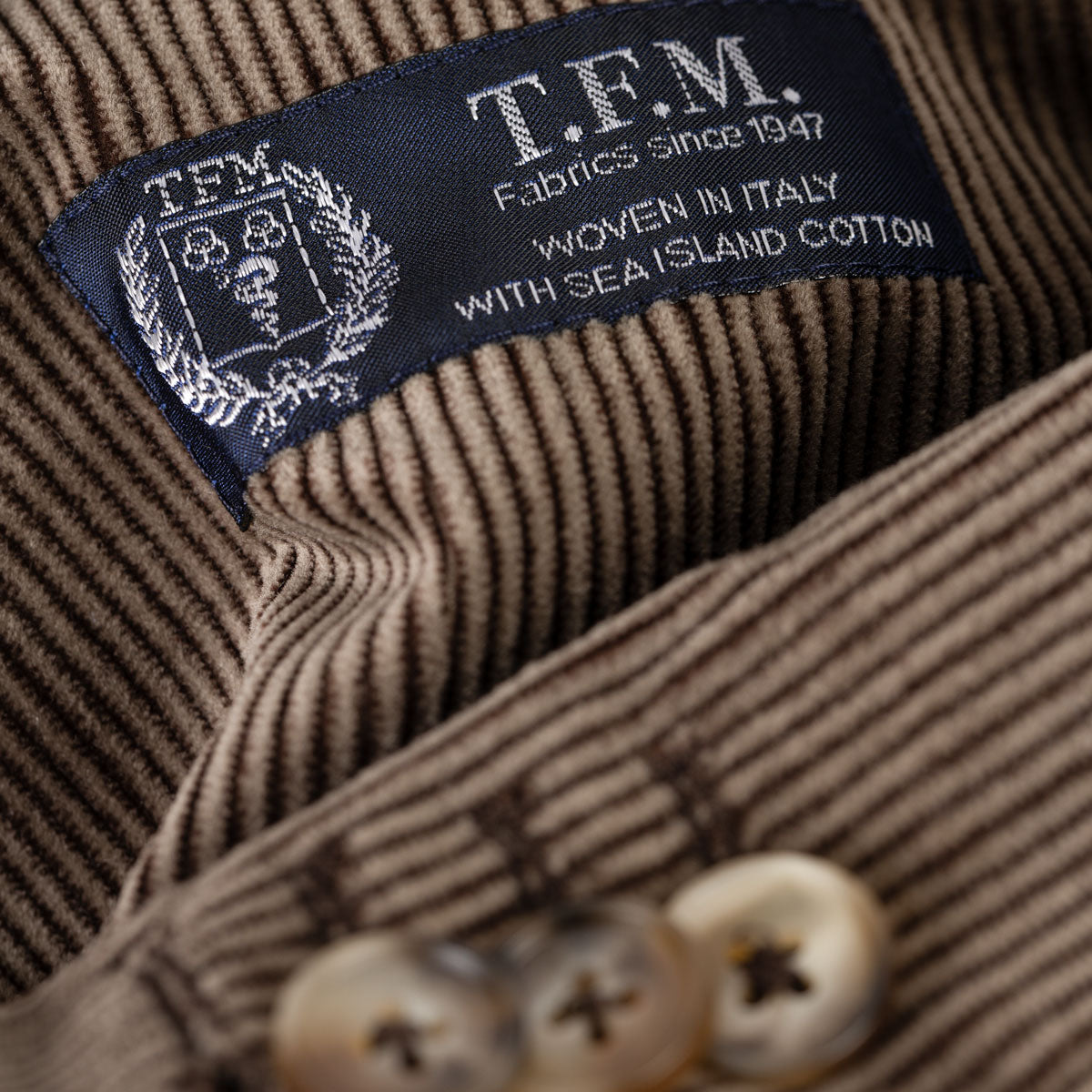 Sakko Prato aus Feincord in braun braun Bild 5