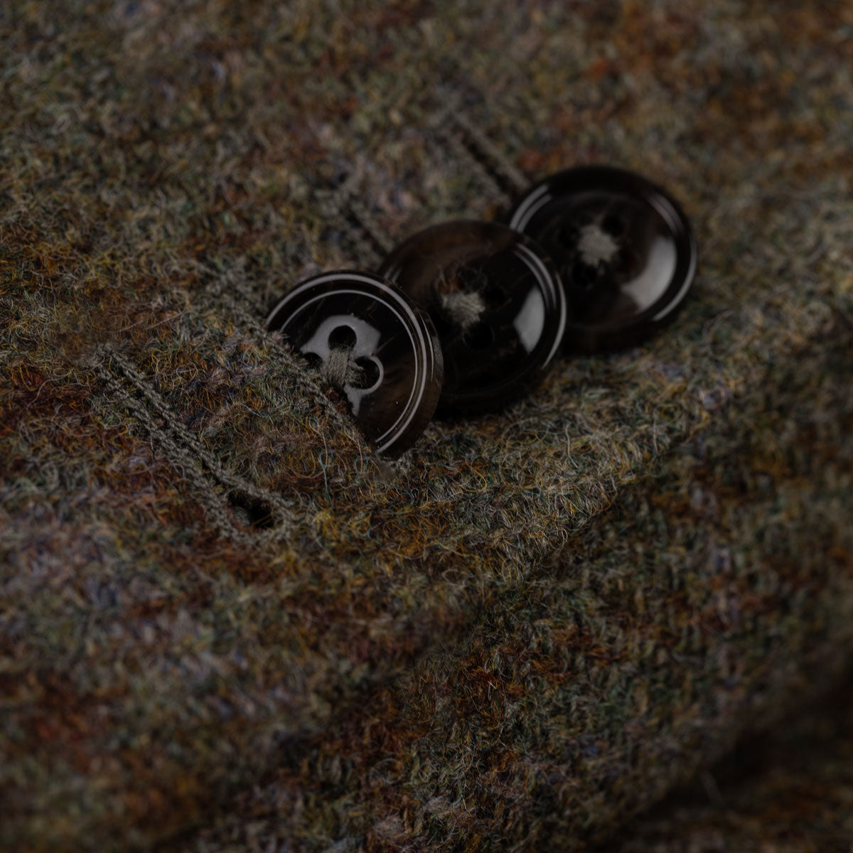 Sakko Prato aus Tweed grün Bild 5