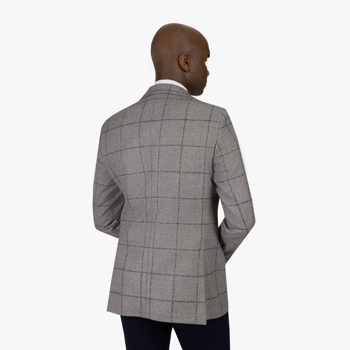Sakko Prato mit Karo in Grau grau/karo Bild 3
