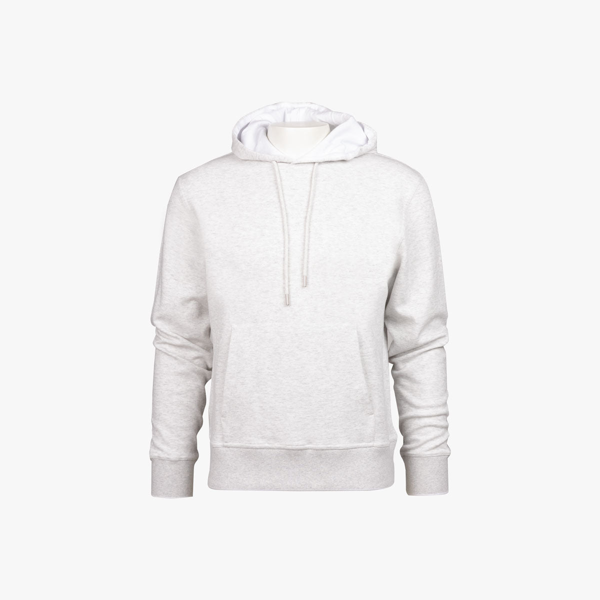 Hoodie in hellgrau light grey J01BY Bild 4