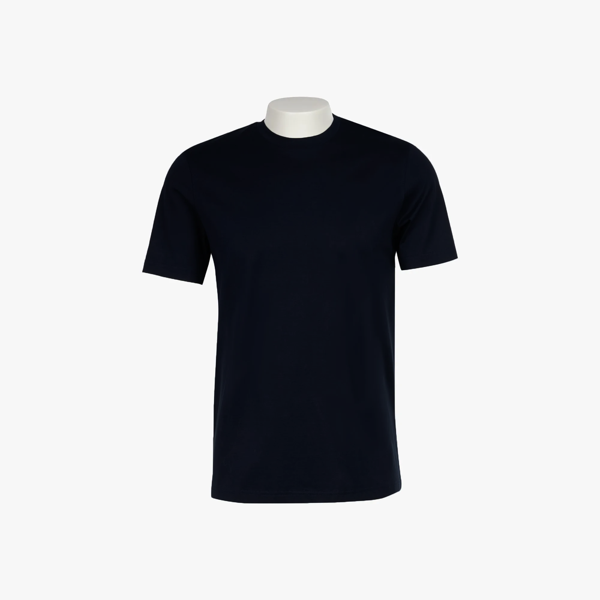 Schwarzes T-Shirt aus Egypt Cotton schwarz Bild 4
