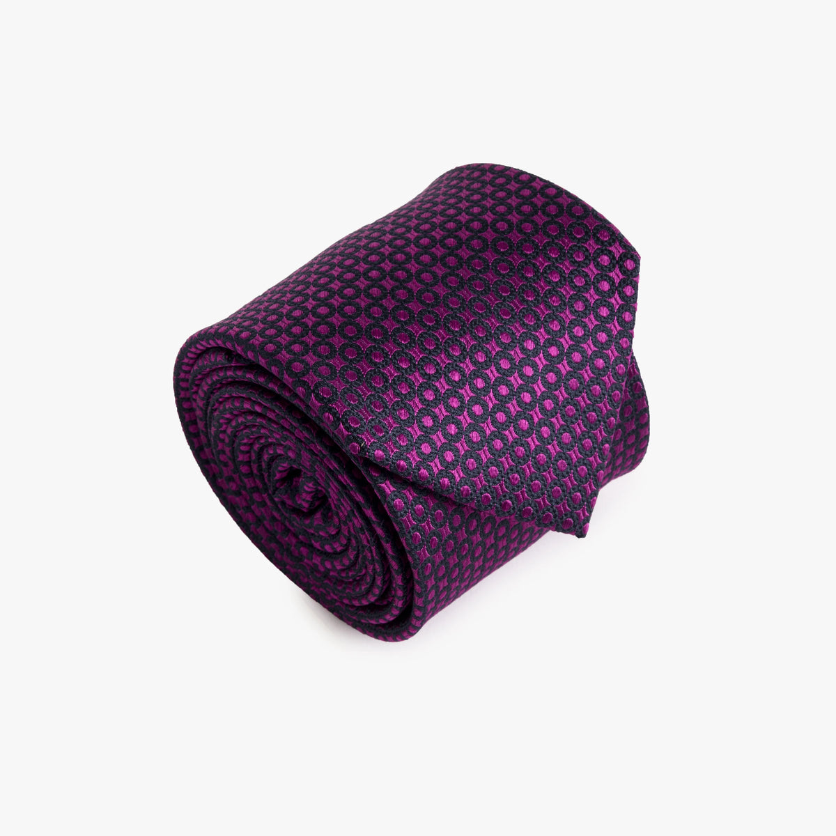 Krawatte in Violett und Blau fuchsia Bild 1