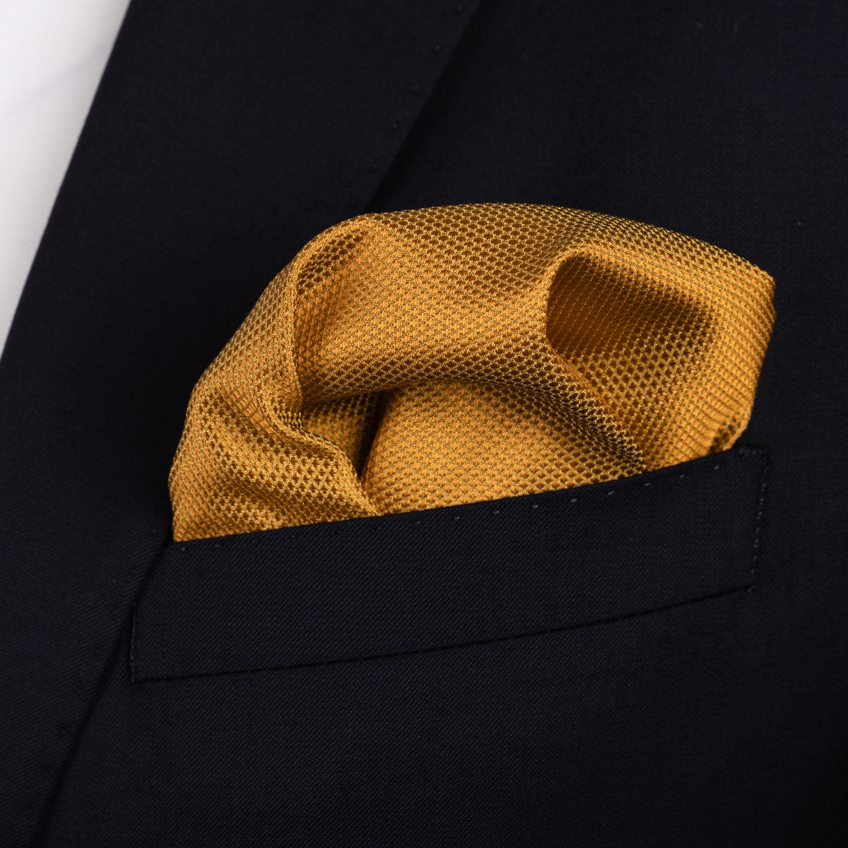 Einstecktuch in gold gold Bild 1