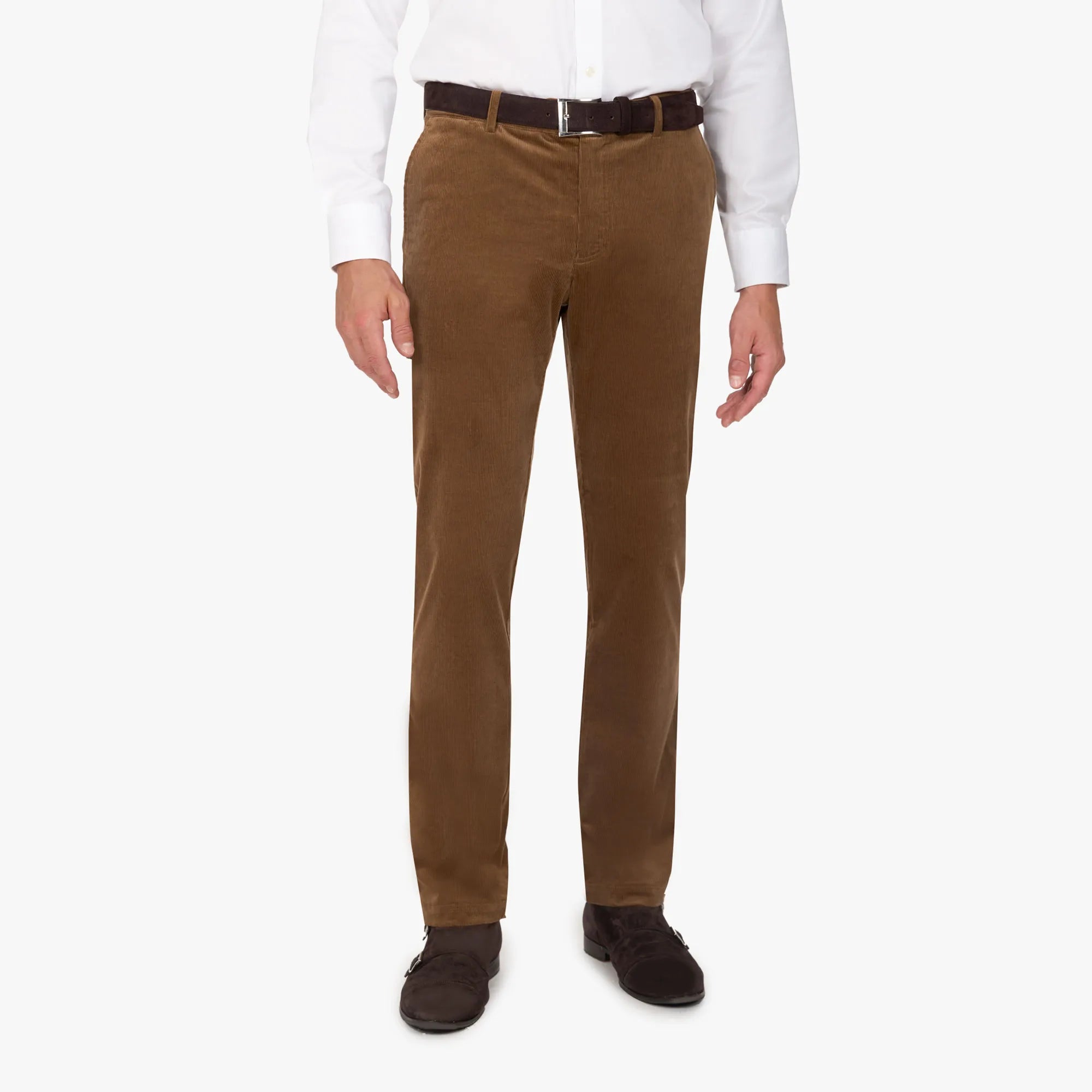 Chino aus Cord in Cognac cognac Bild 1