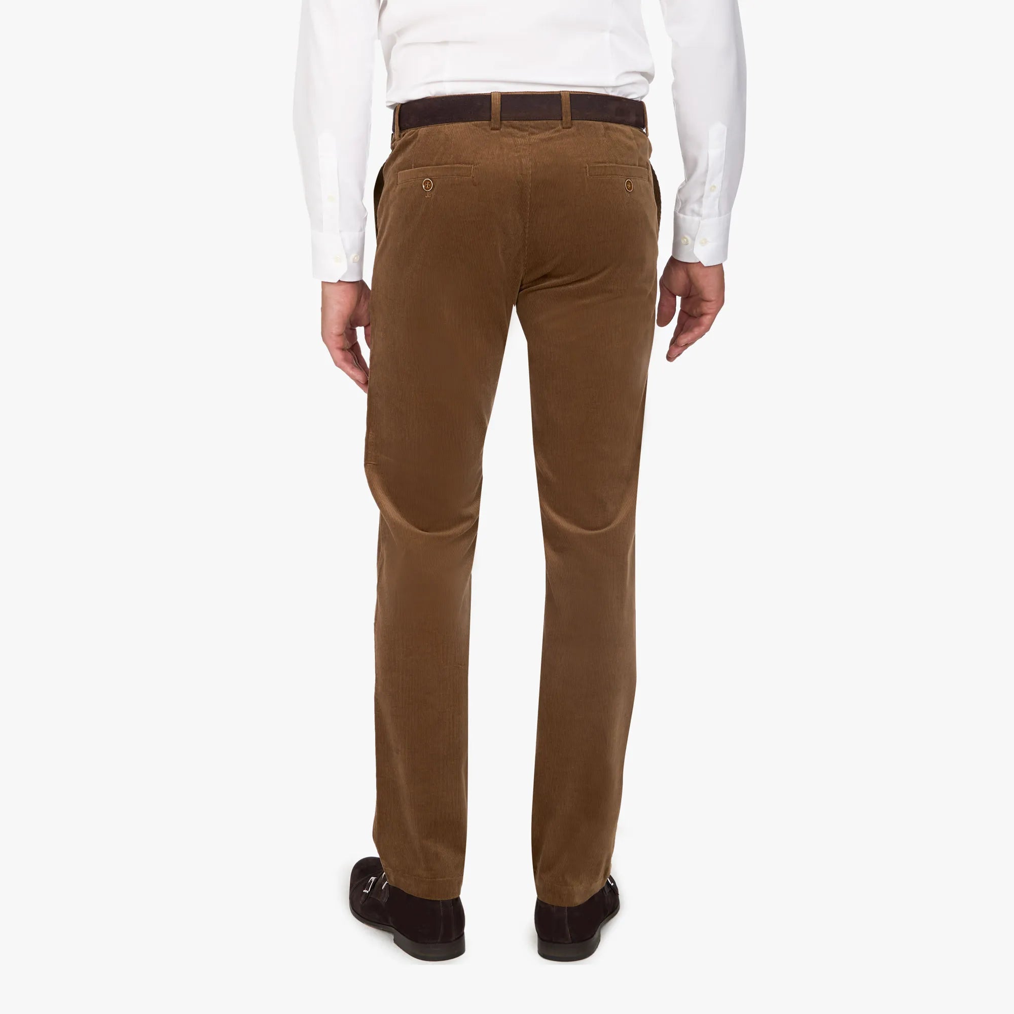 Chino aus Cord in Cognac cognac Bild 2