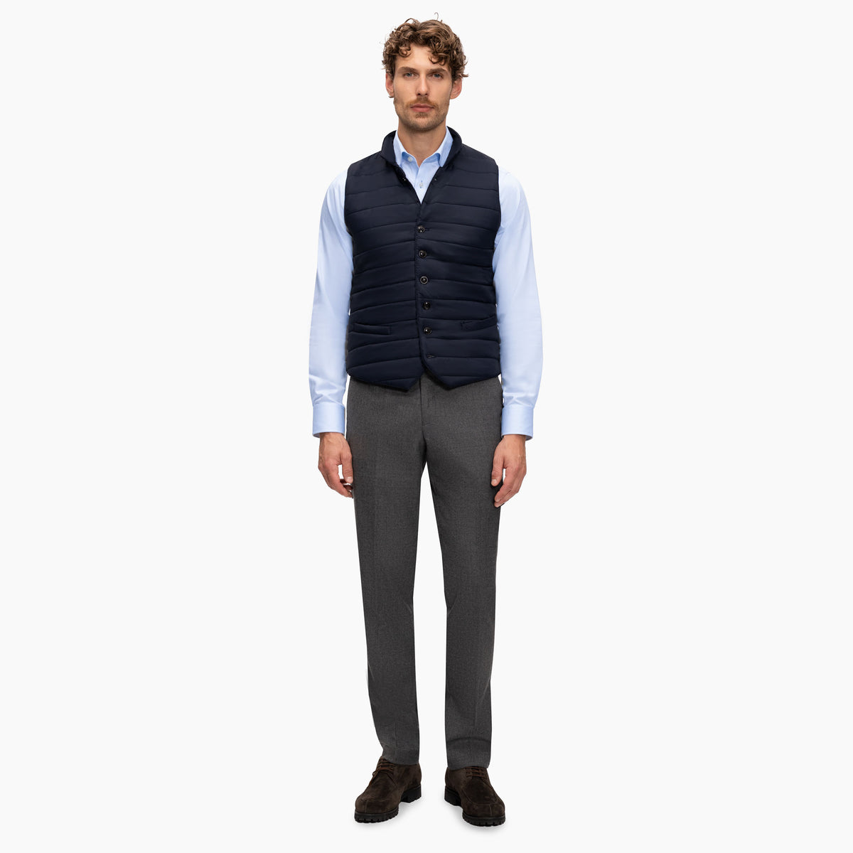 Steppweste Capri in dunkelblau dark blue Bild 6