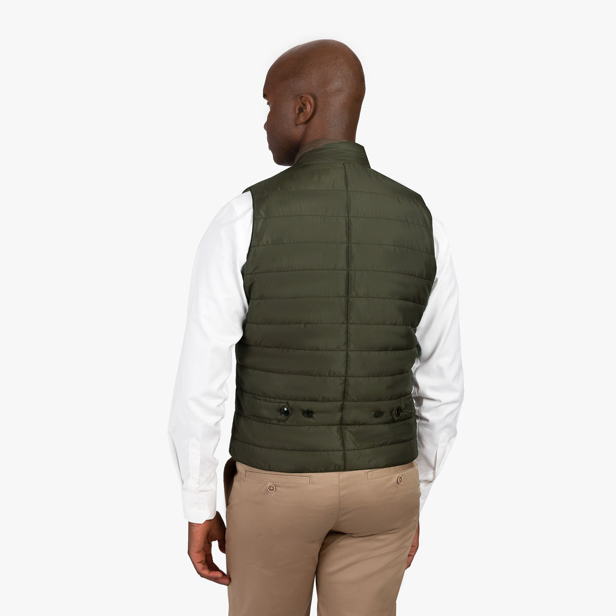 Steppweste Capri in dunkelgrün grün Bild 2