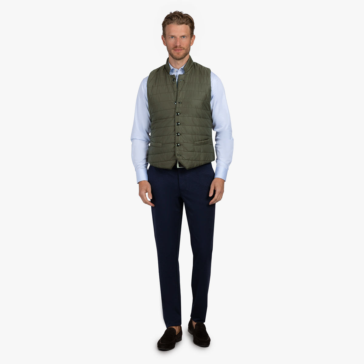 Steppweste Capri in dunkelgrün grün Bild 8