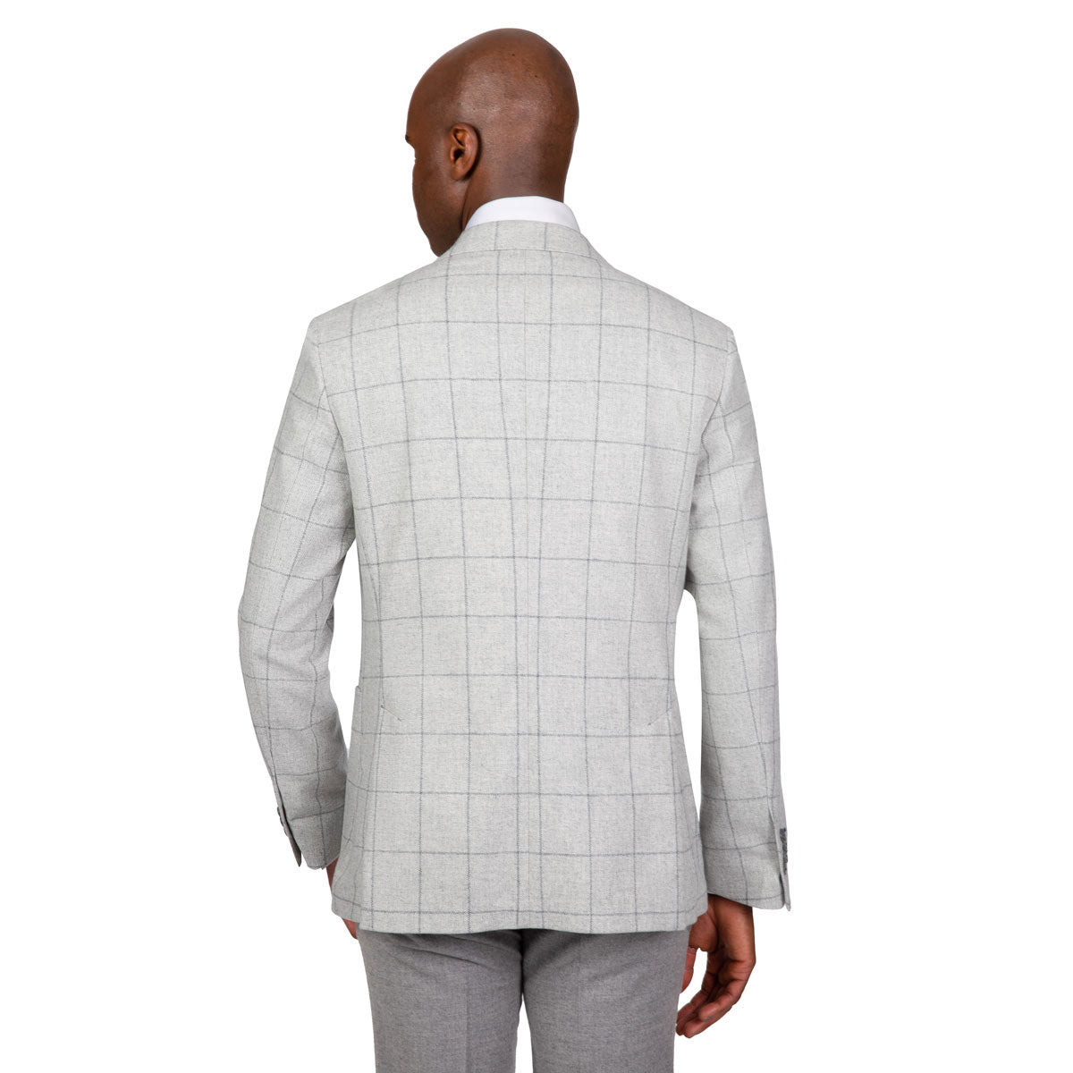 Sakko Havanna mit aufgesetzten Taschen in hellgrau hellgrau/karo Bild 3